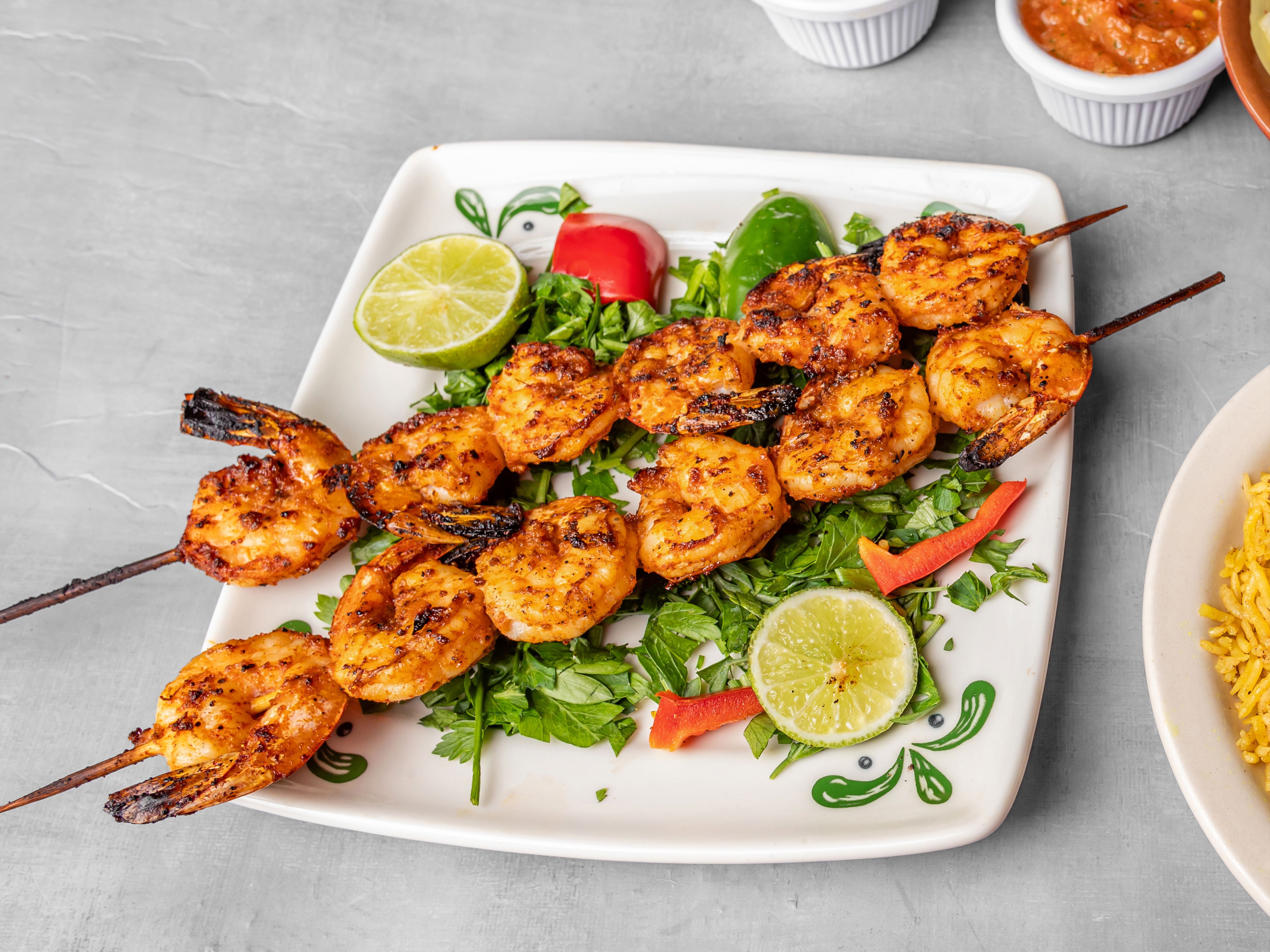 Grilled Shrimp جمبري.