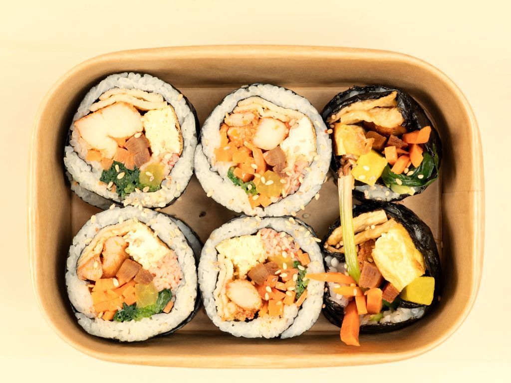 Spicy Fishcake Kimbap-매운오뎅김밥.