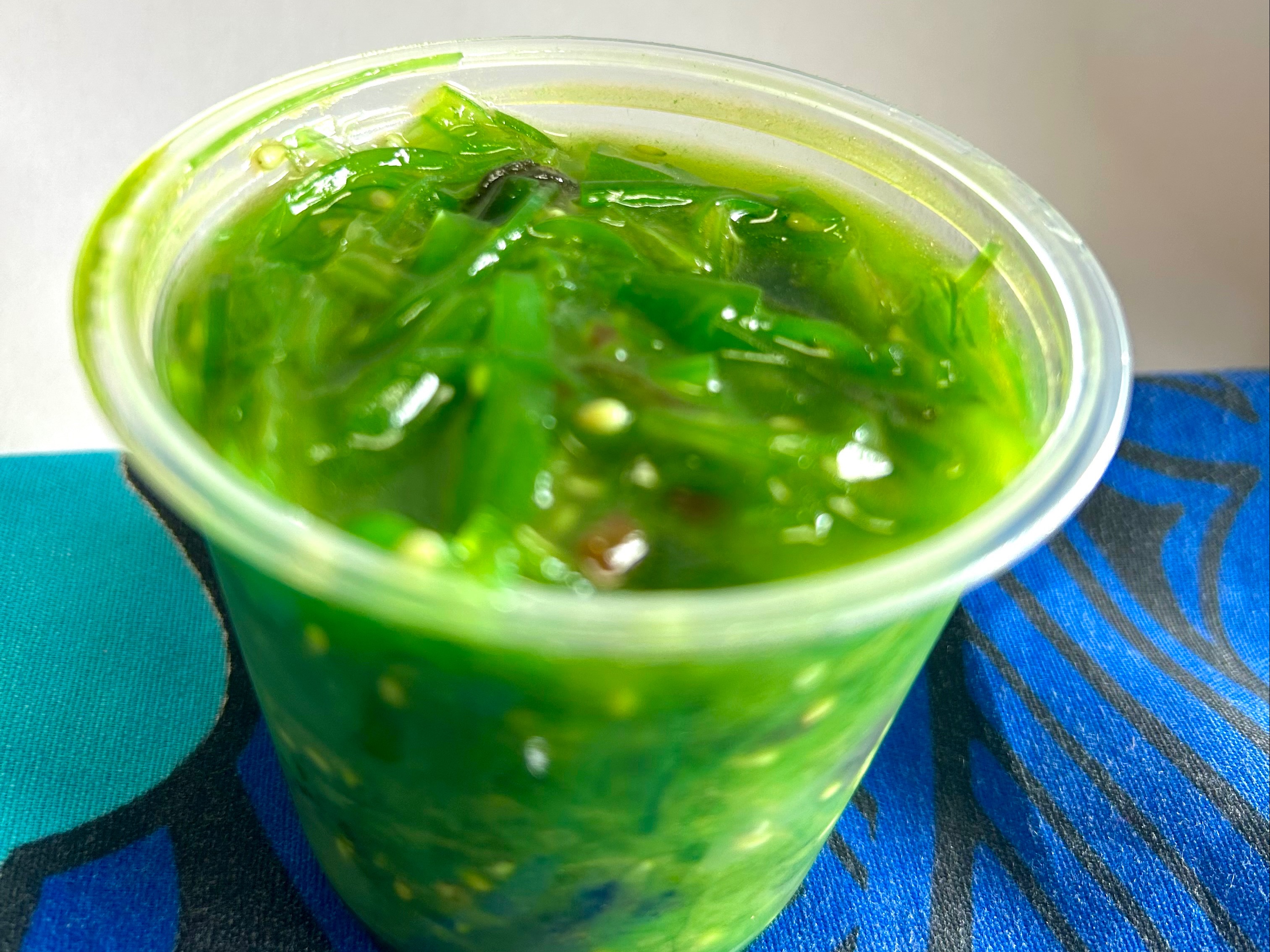 Seaweed Salad 1/4 cup.