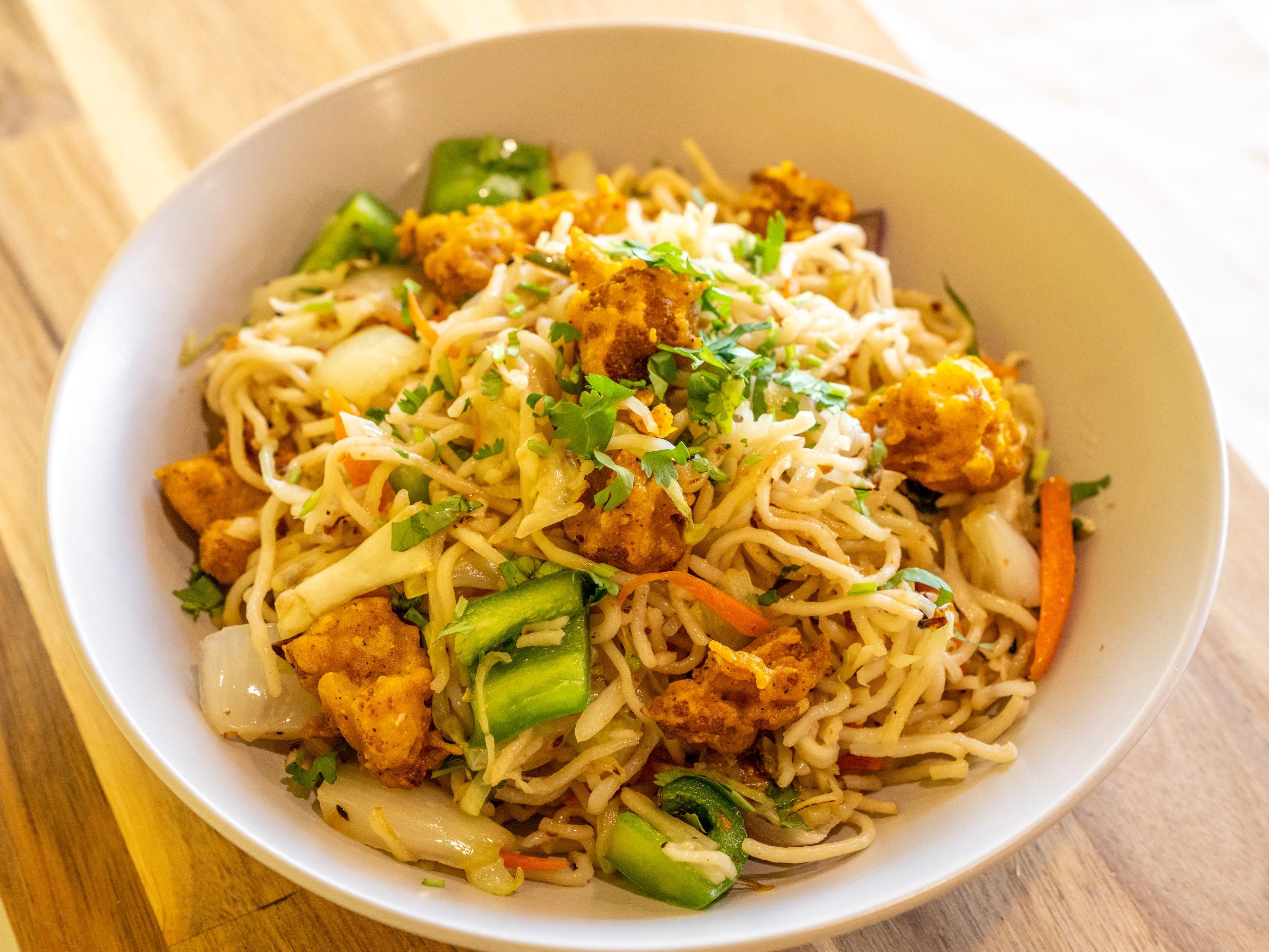Gobi Hakka Noodles.