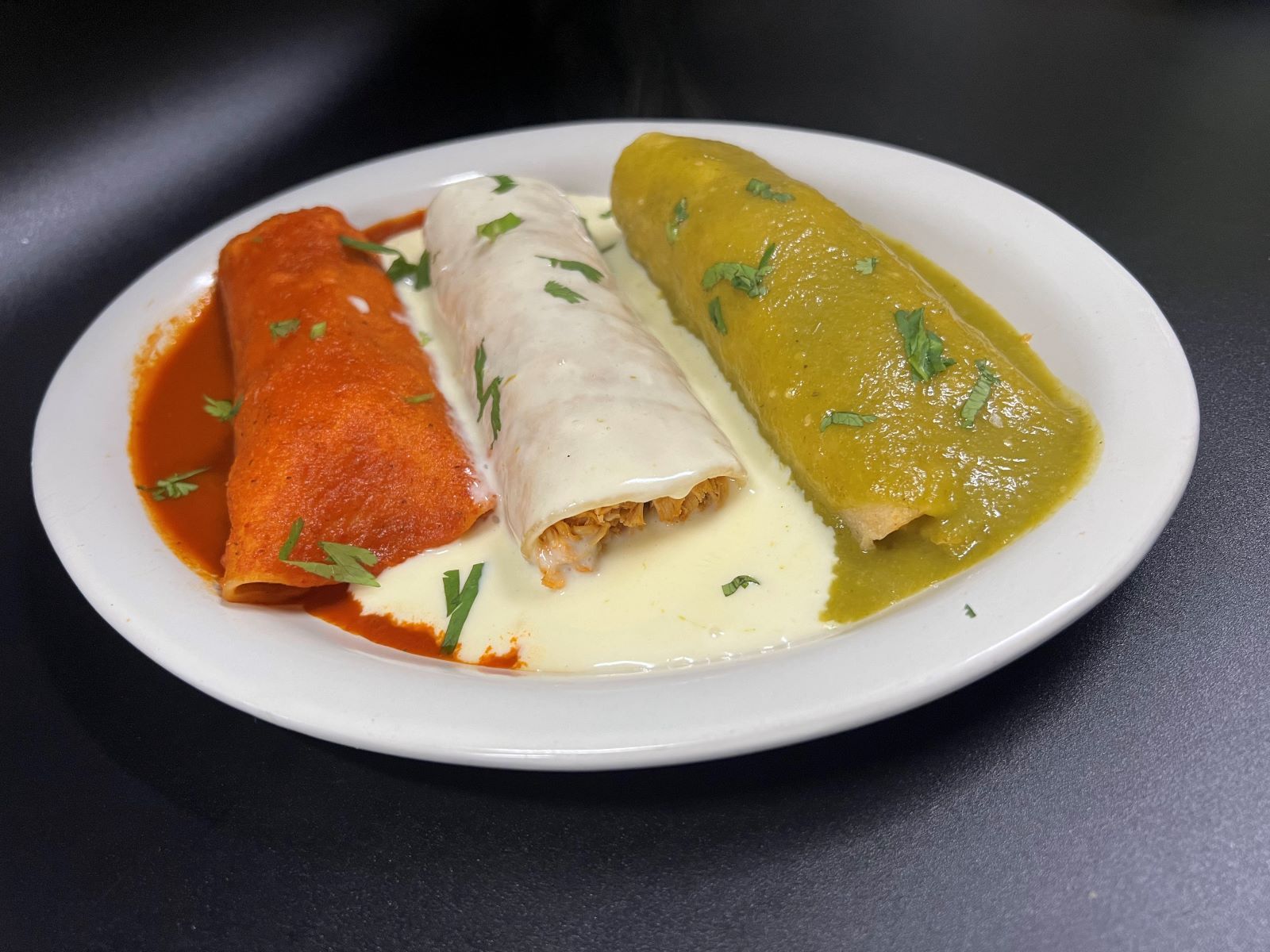 Enchiladas Mexicanas.