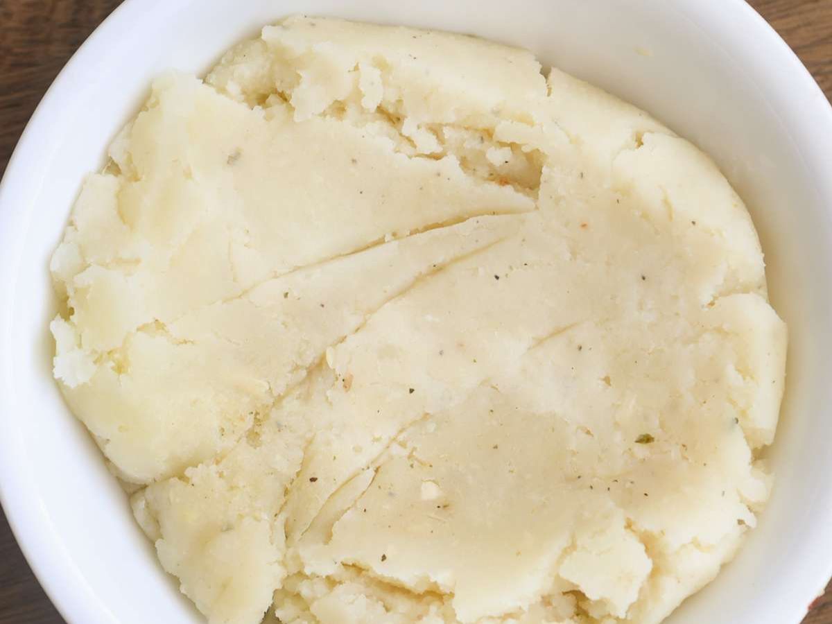 Garlic Mashed Potatoes.