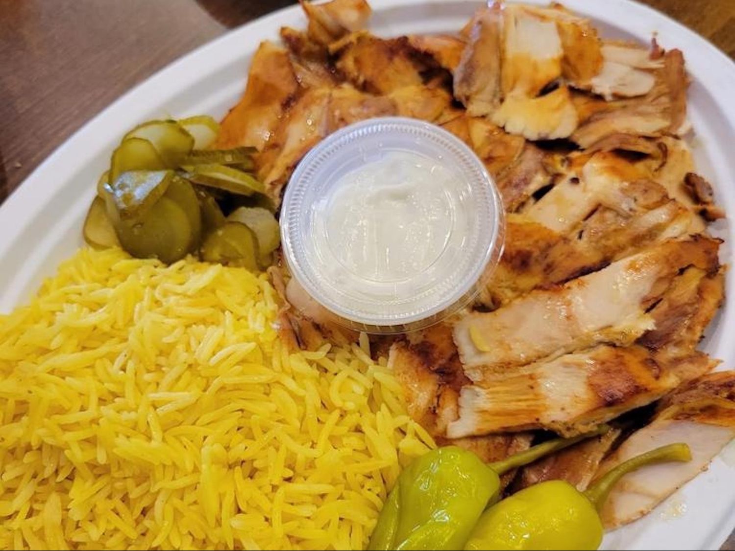 Chicken Shawarma Plate