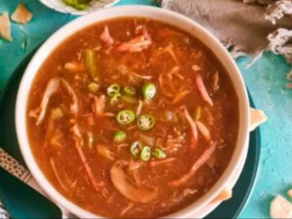 Hot And Sour (Chicken) Soup.