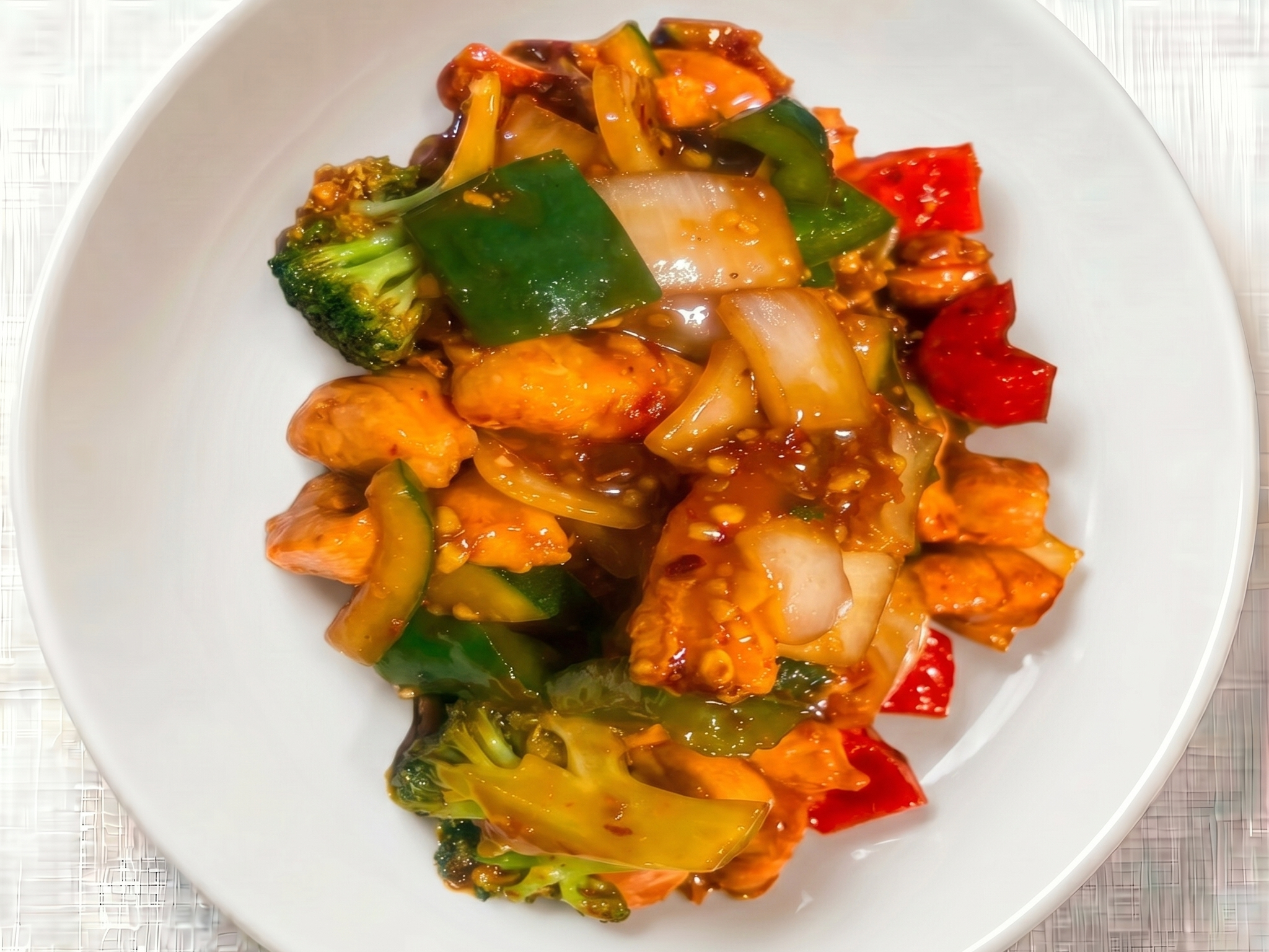 Pepper Chicken W.Onion.