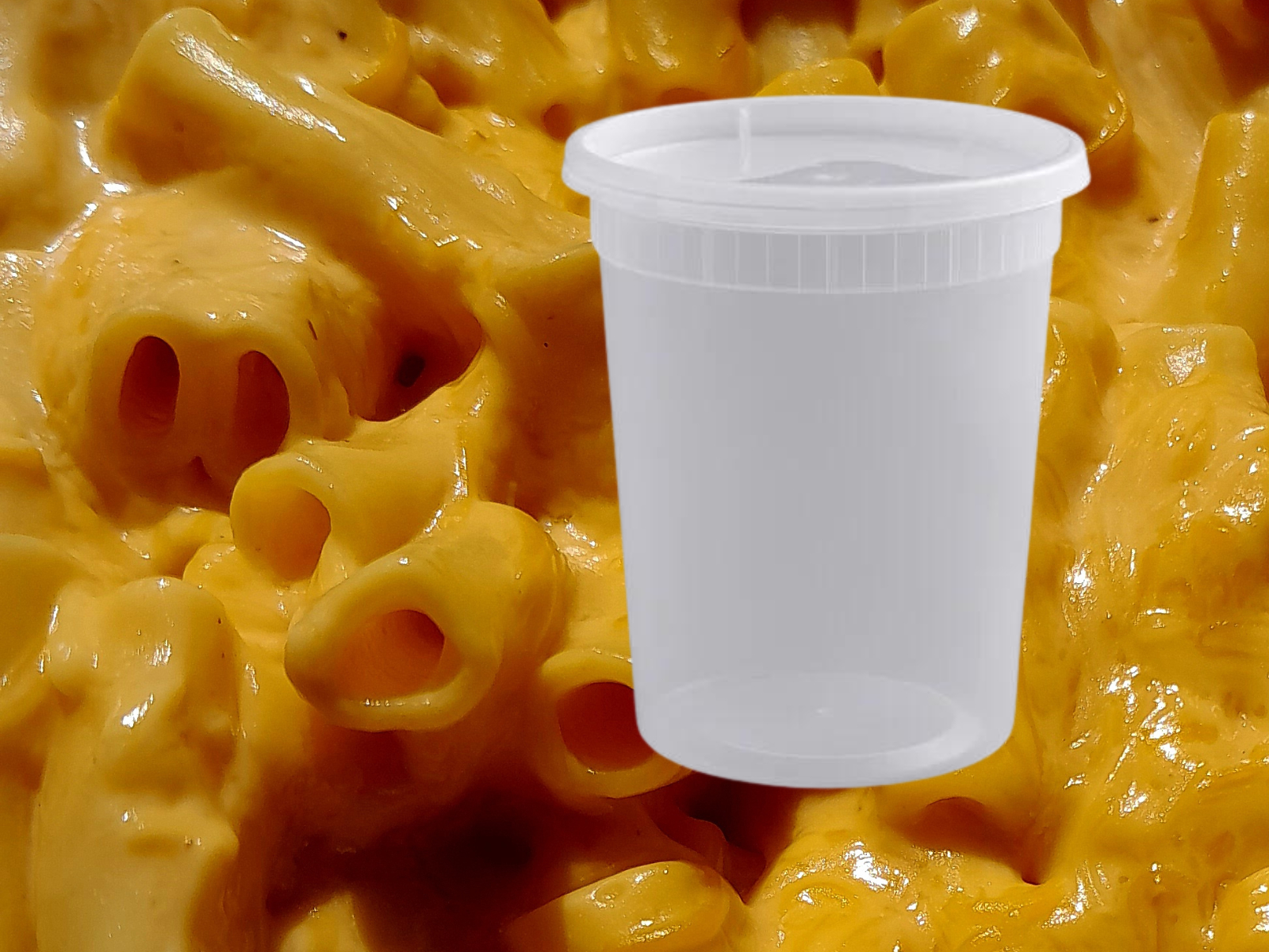 32oz Velvety Mac & Cheese (approx. 4 servings).