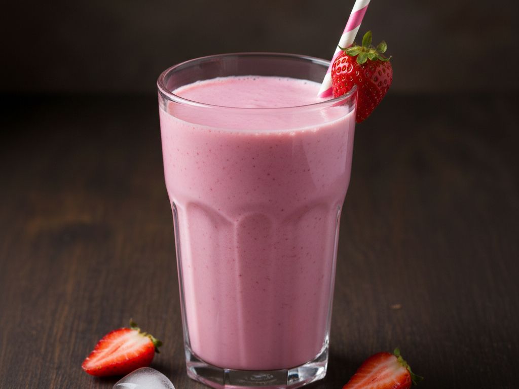 Strawberry Lassi.
