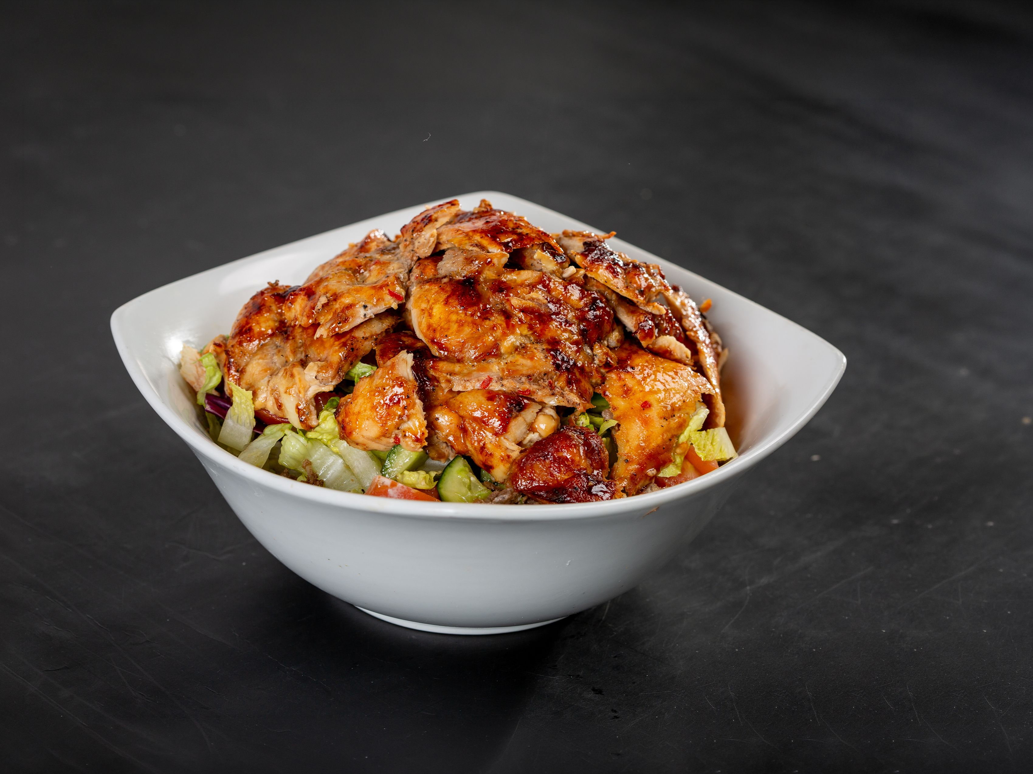 Chicken Shawarma Salad / سلطة شاورما دجاج