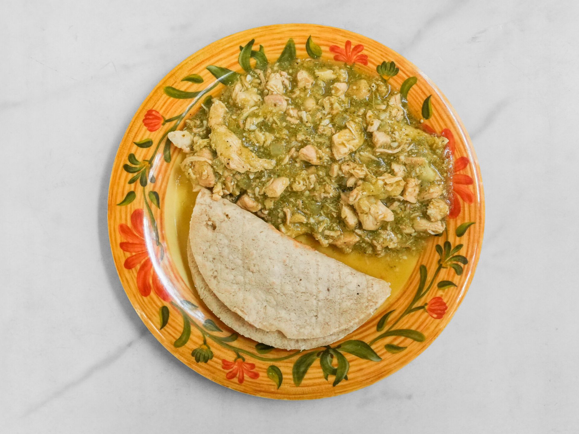 Salsa Verde Chicken Side Order.