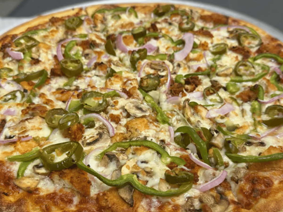 Kebabish Special Pizza.