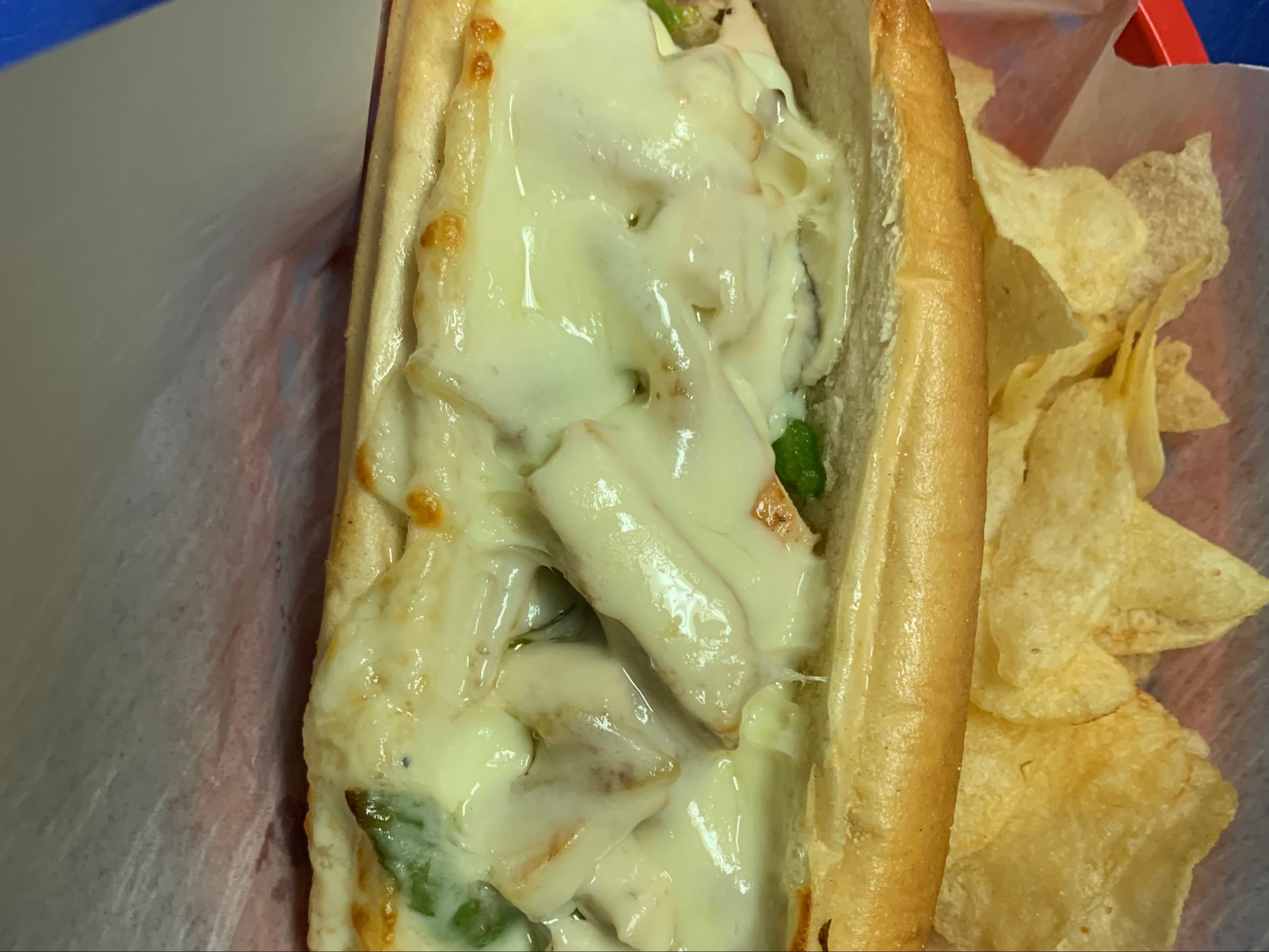 Chicken Philly Sub.