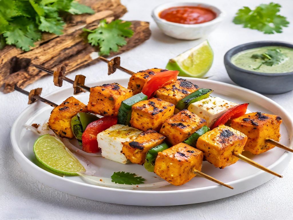 TANDOORI PANEER TIKKA (5 Pcs).