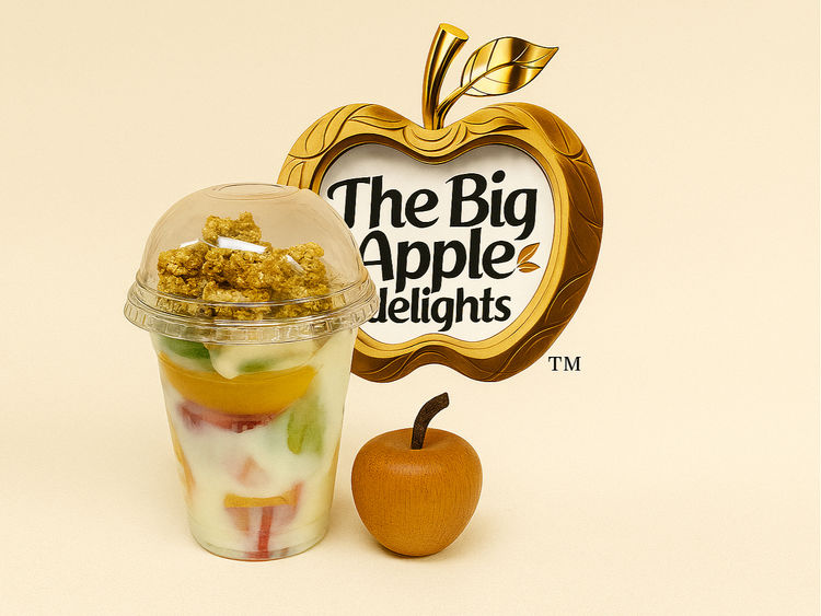 Fruit with Cream and Granola