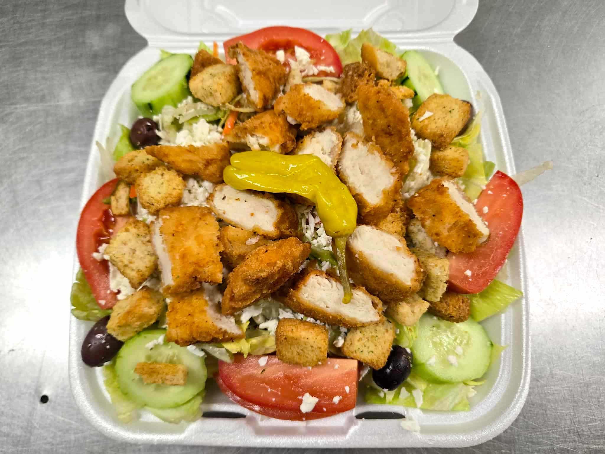 Crispy Chicken Salad