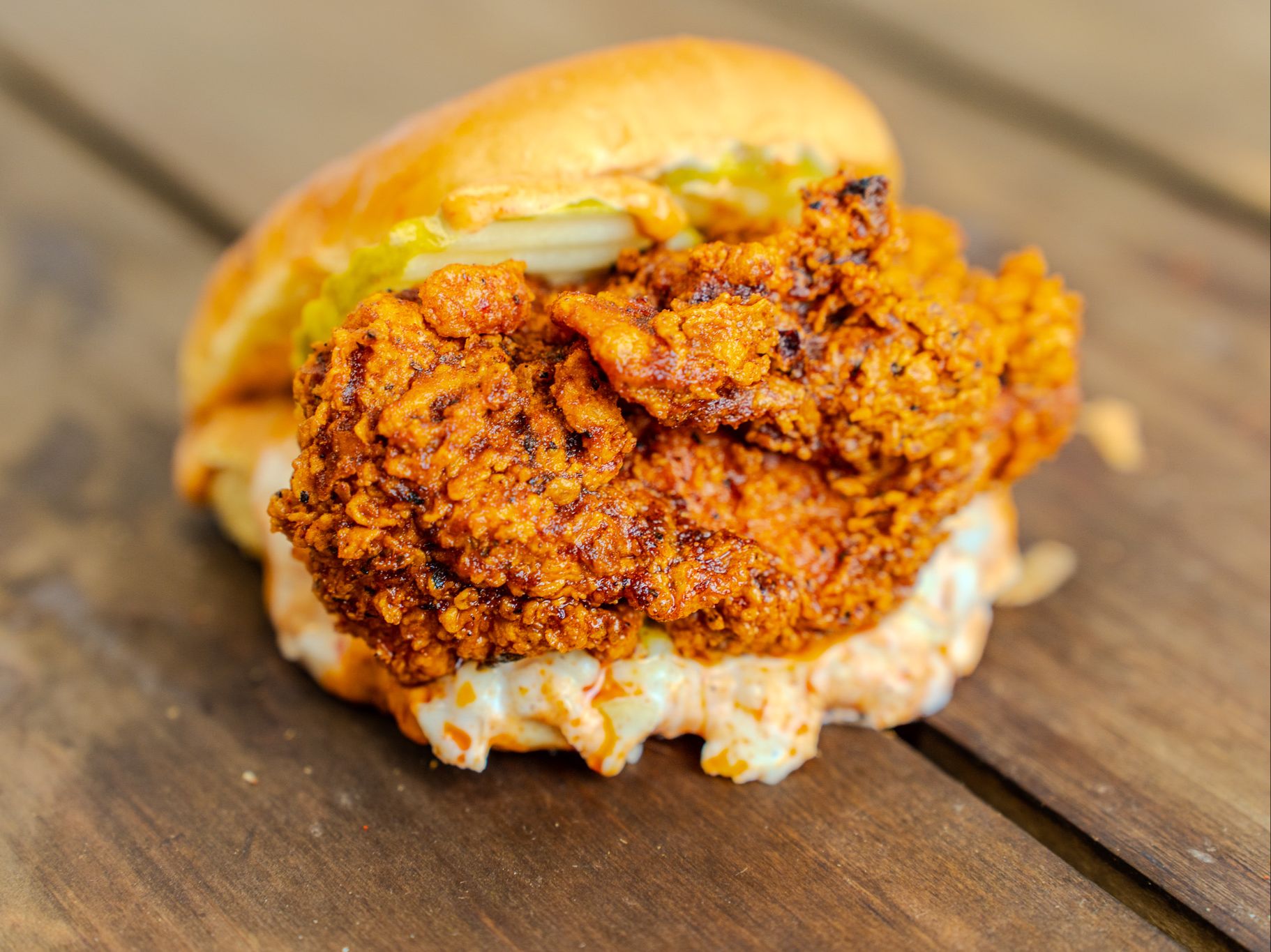 Hot Chicken Sandwich (Spicy).