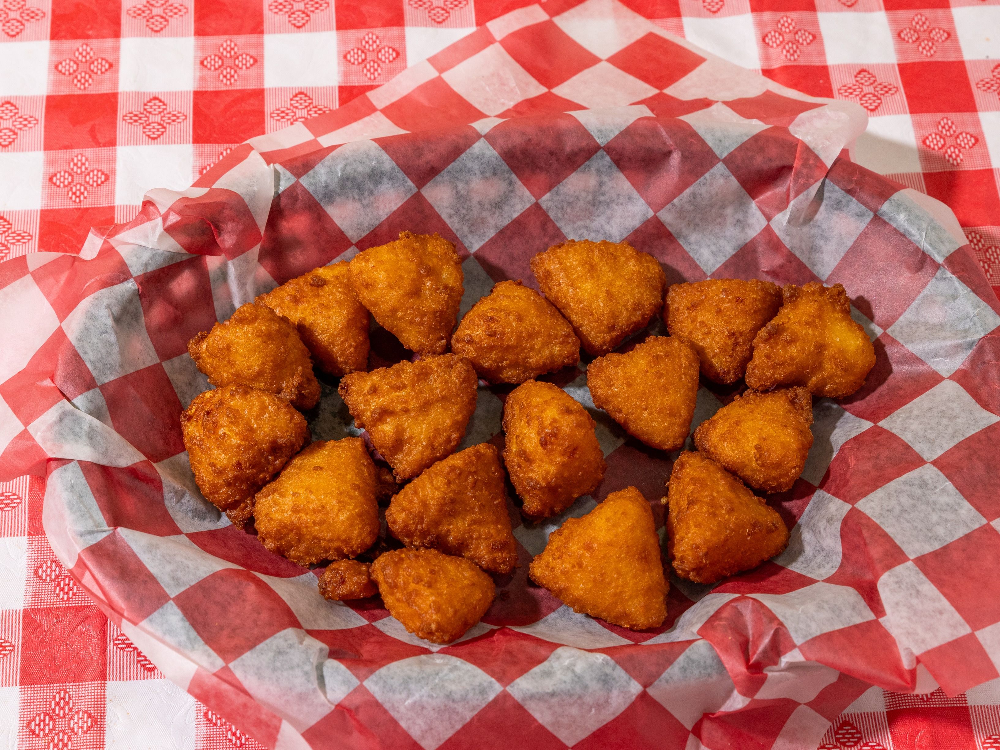 Mac & cheese Bites.