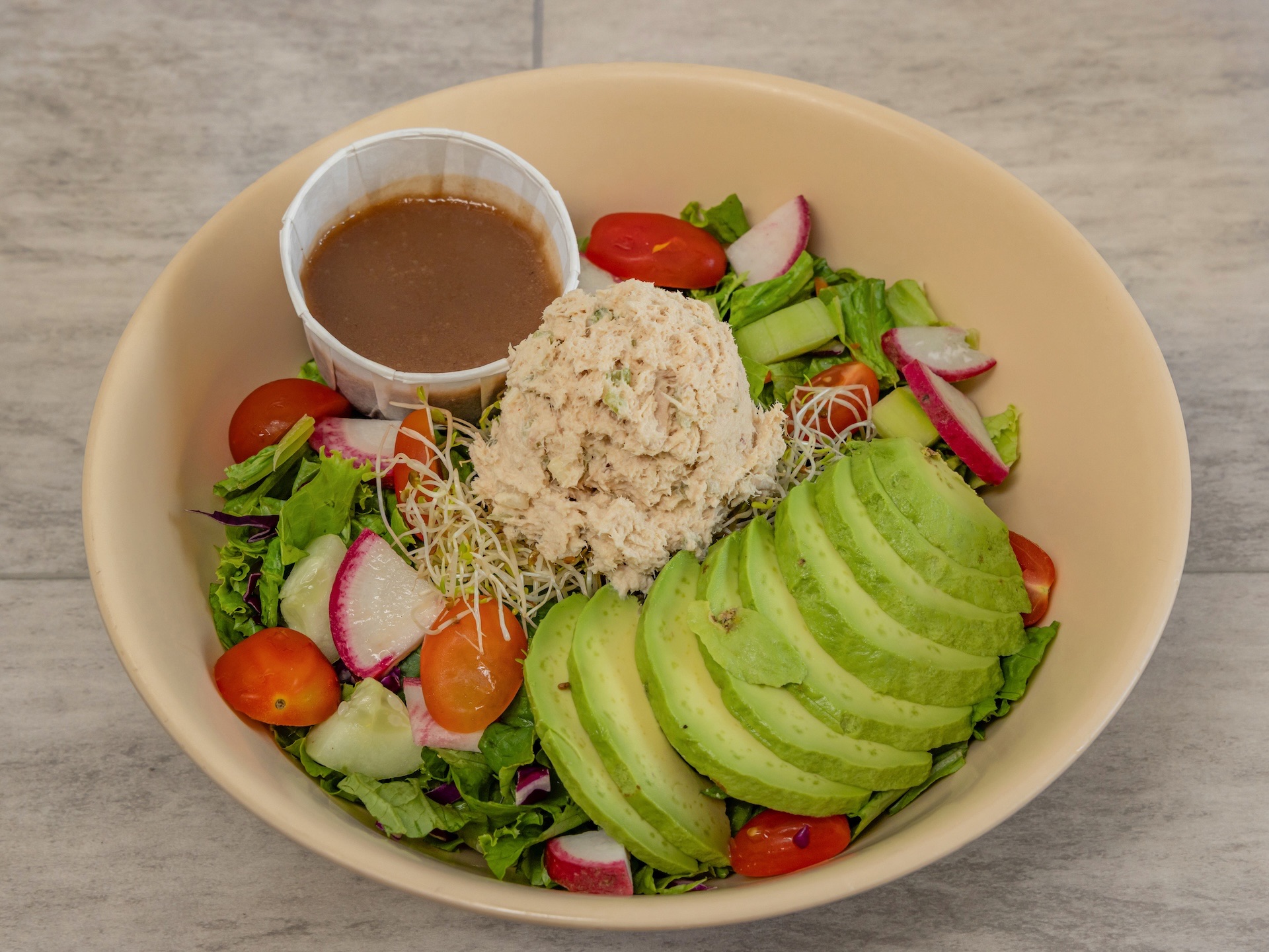 Tuna & Avocado Salad.