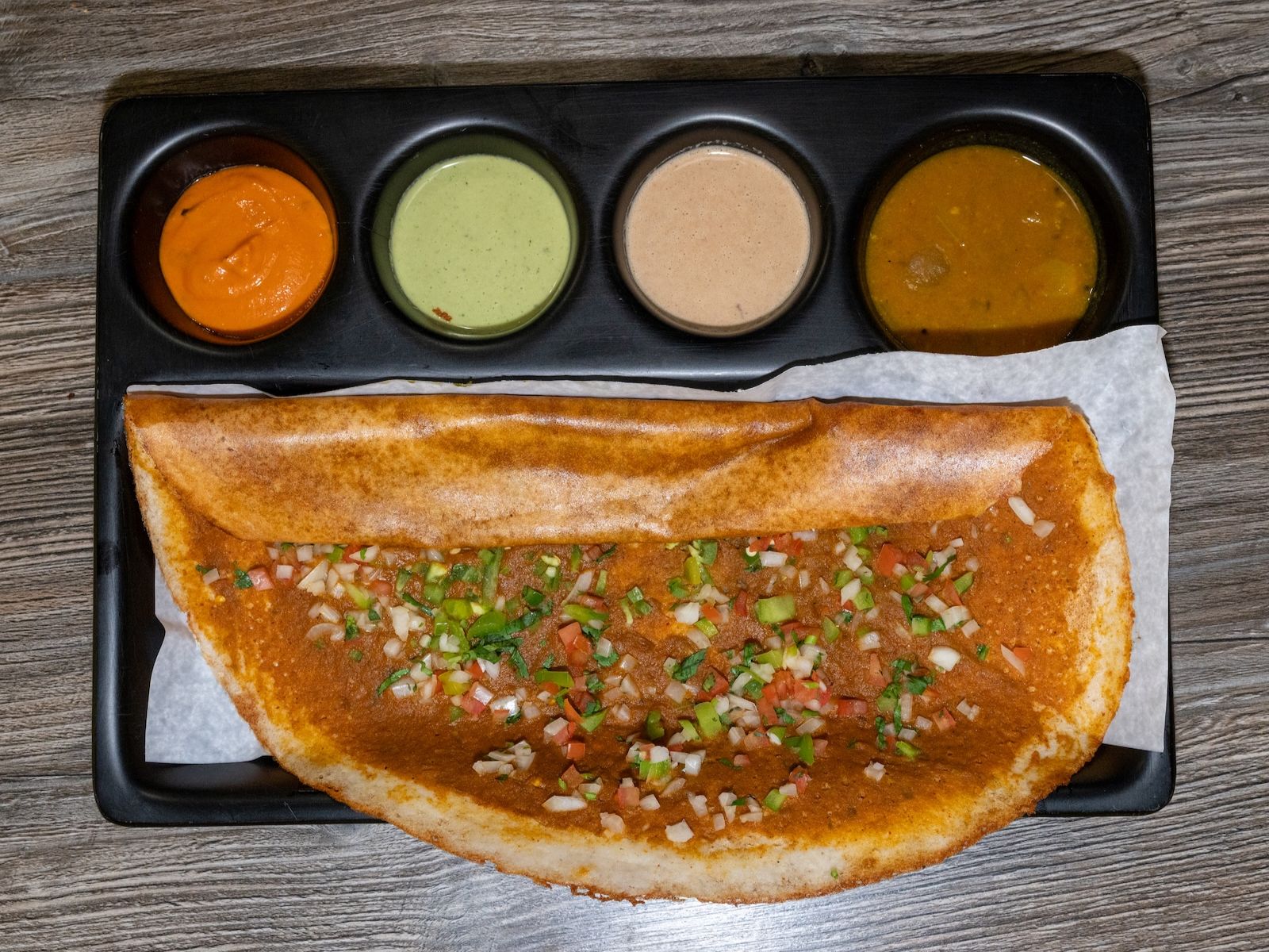 Mumbai Pav bhaaji Dosa.