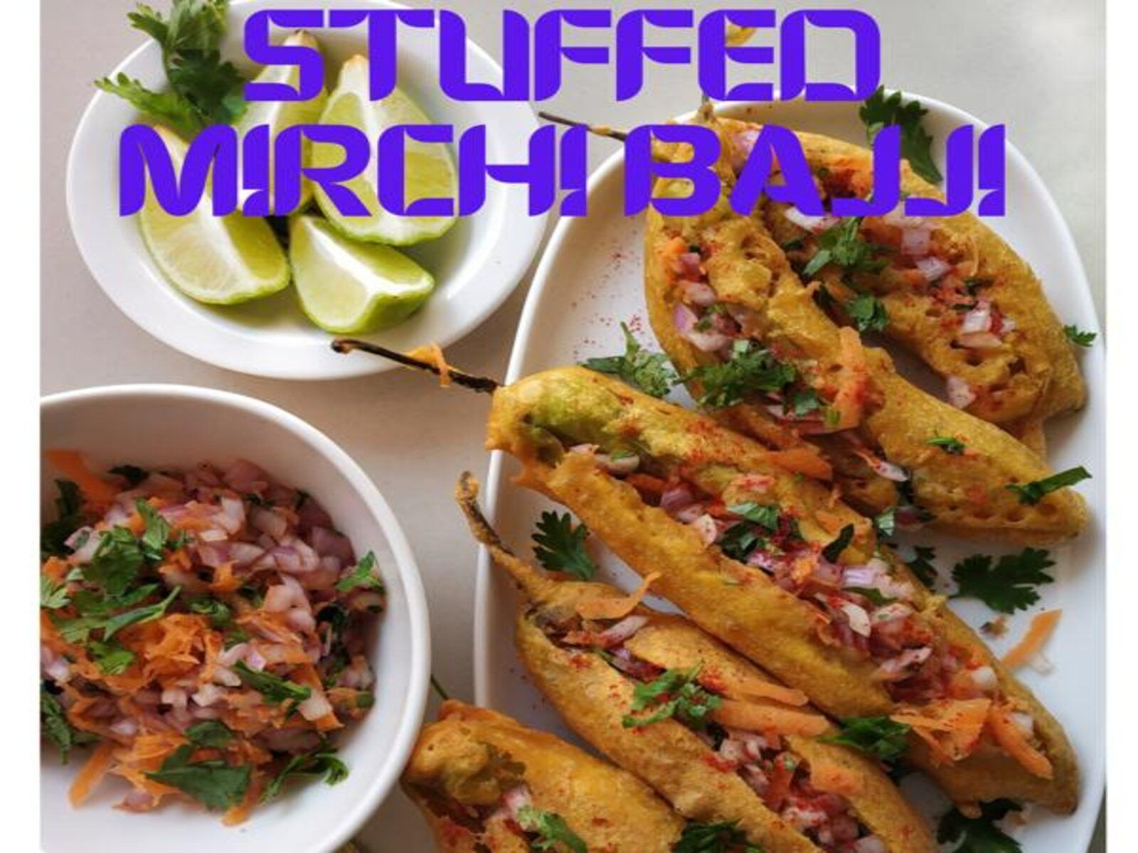 Stuffed Mirchi Bajji.