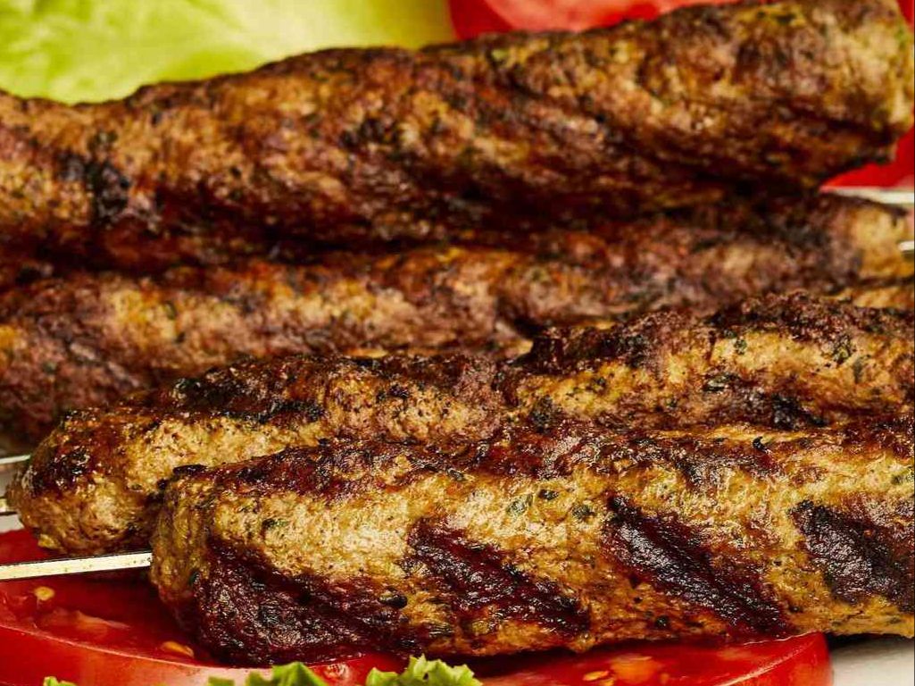 Lamb Seekh Kabab.