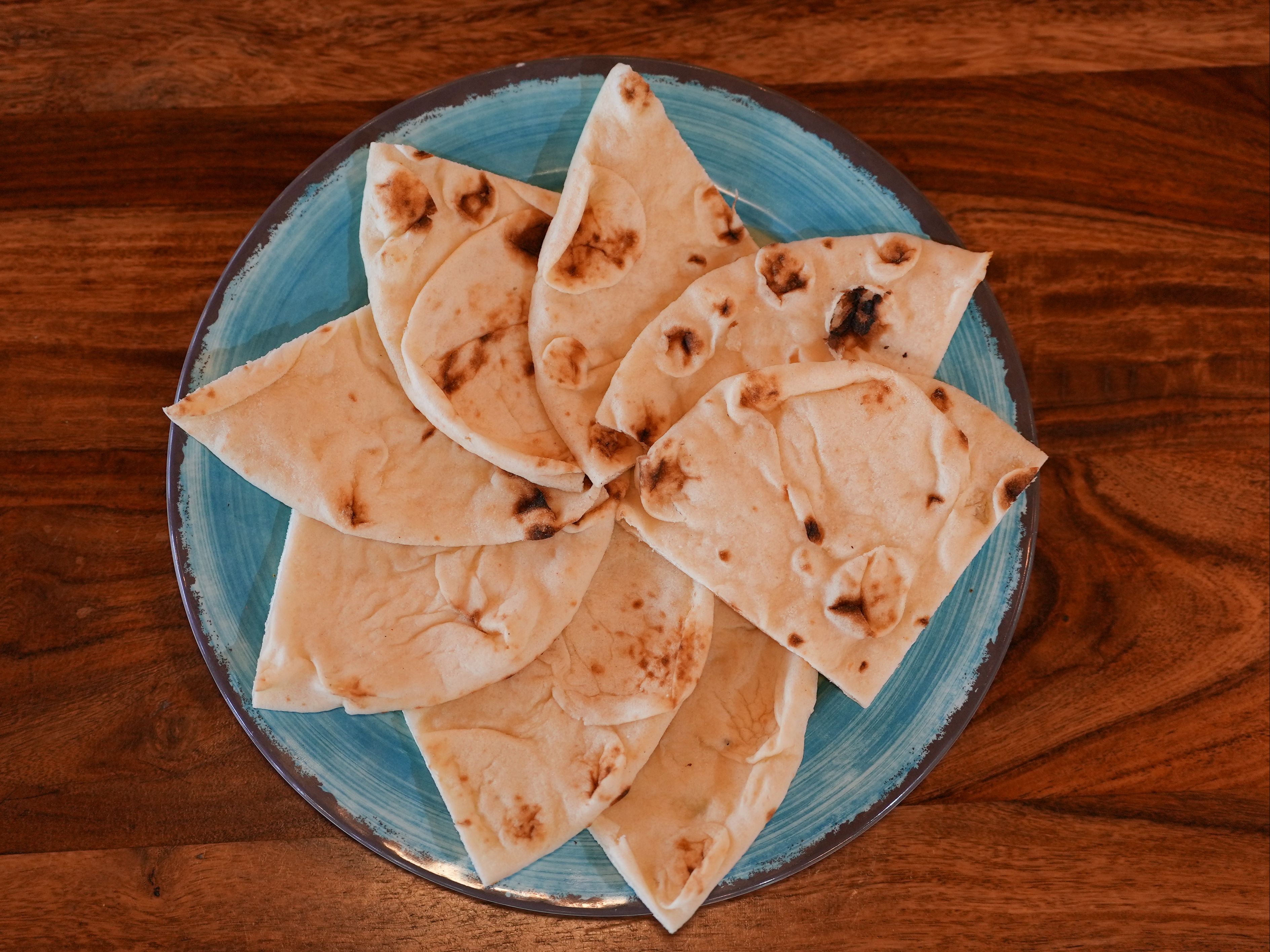 Toasted Pita.