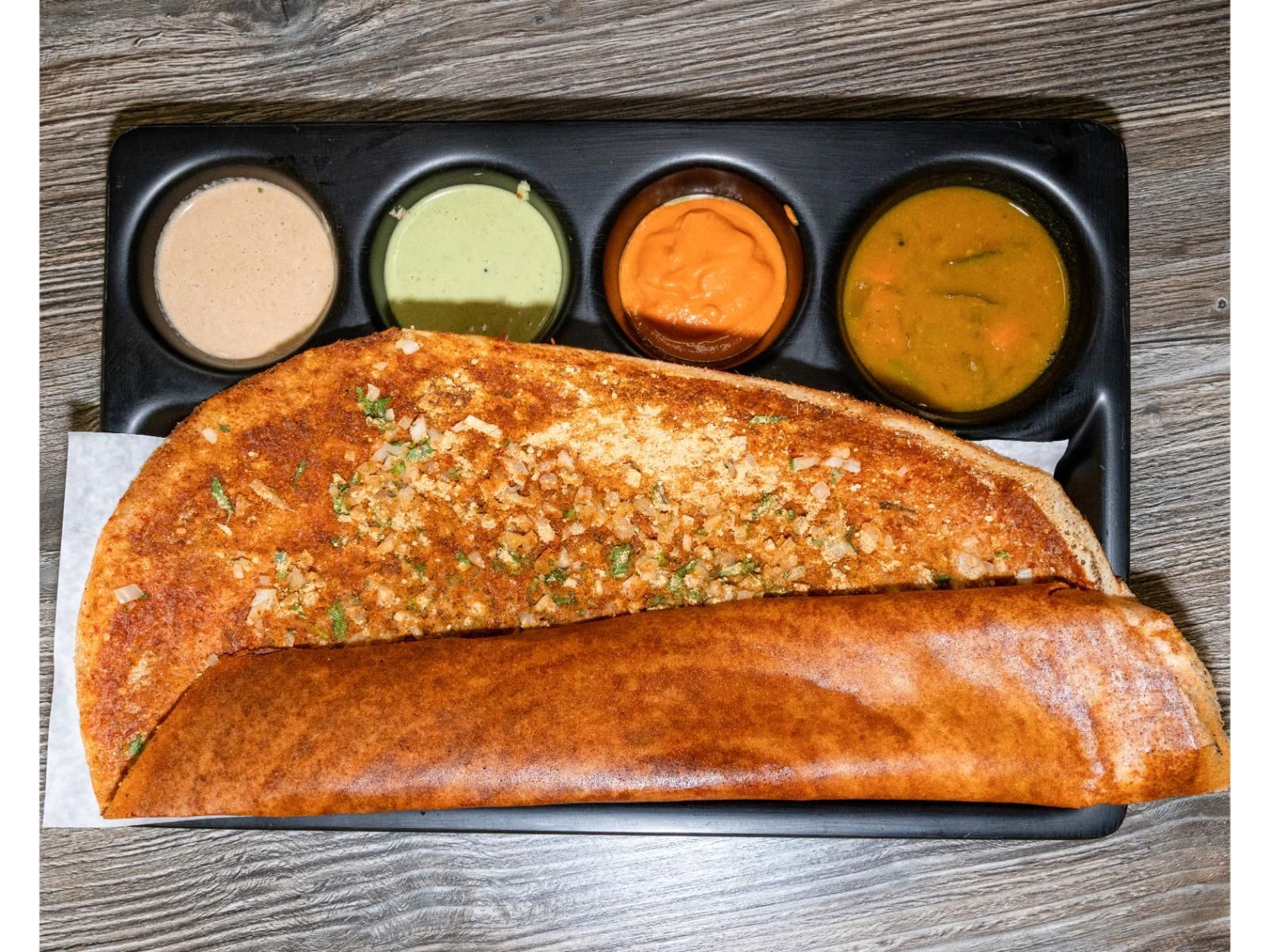 Andhra Karam Dosa