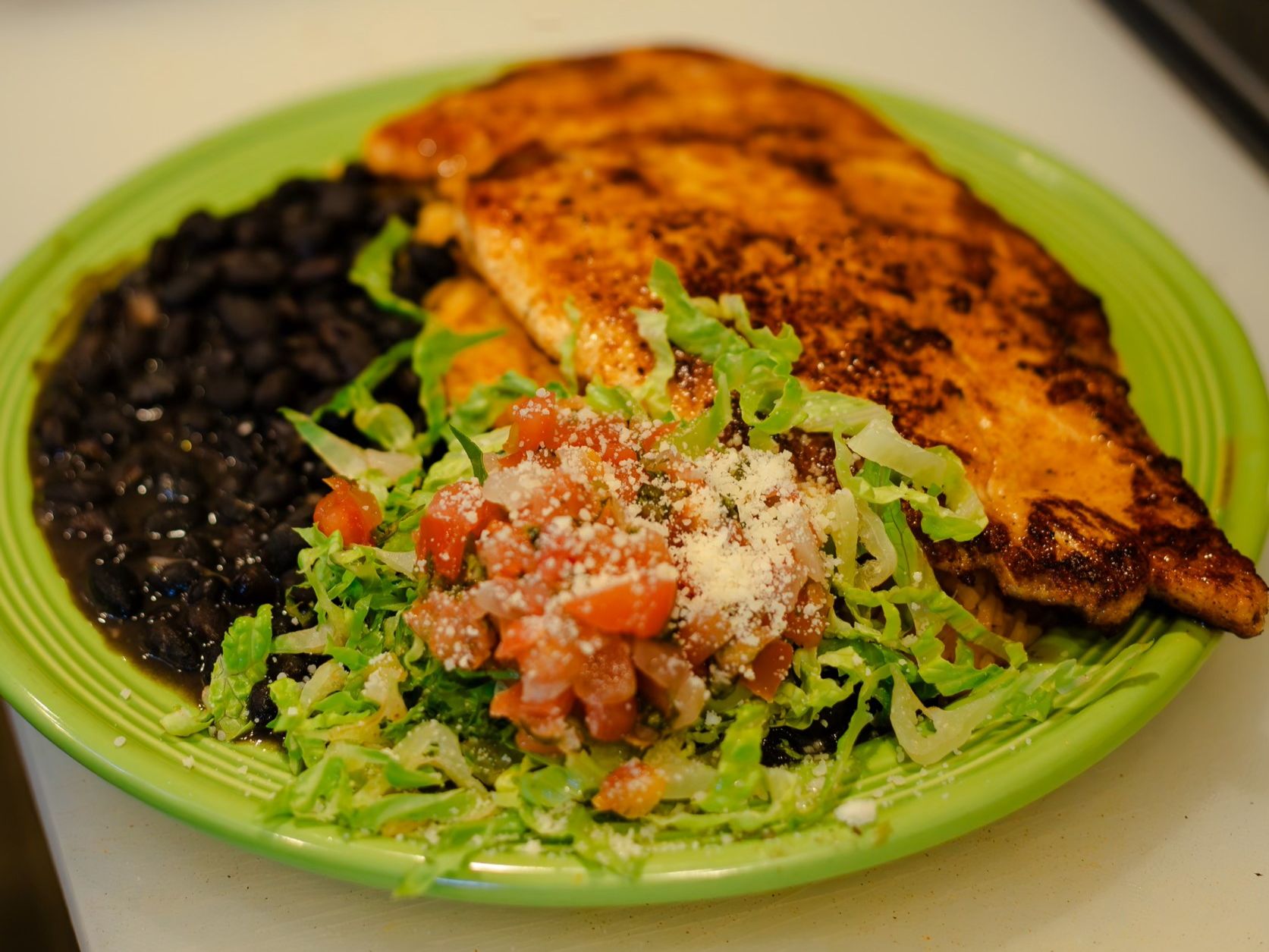Grilled Chicken Platter.