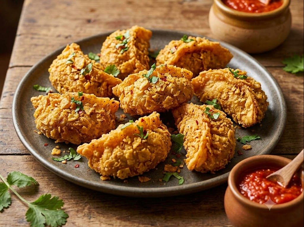 Kurkure Cheese Corn Momos