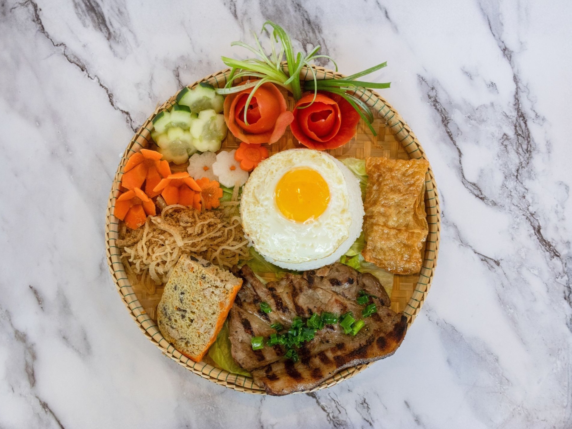 Rice Plate Special - Com Dac Biet.