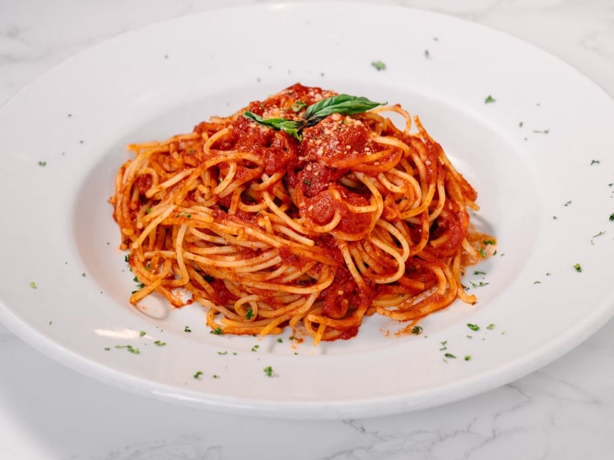 Spaghetti Pomodoro e Basilica
