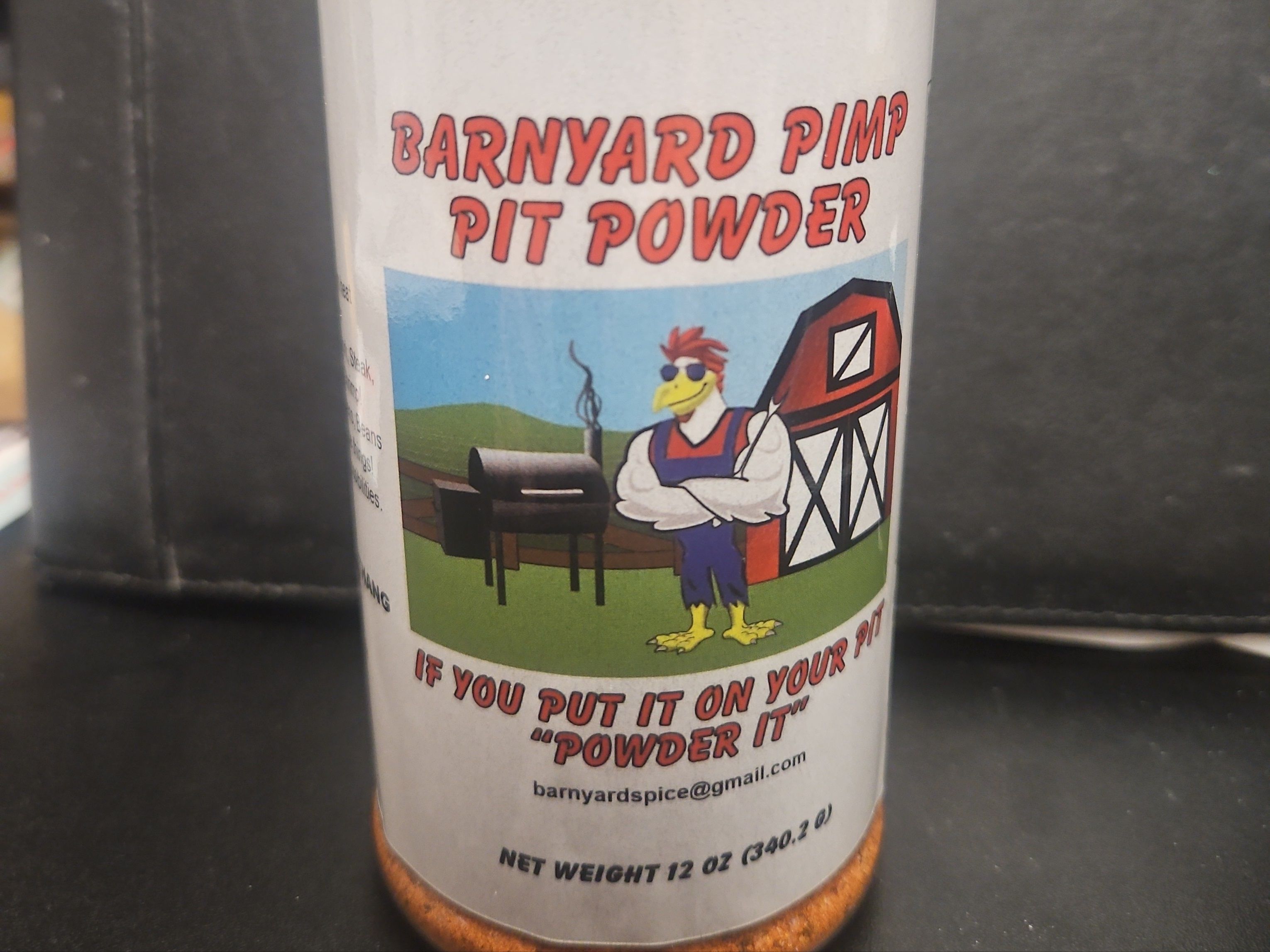 Barnyard Pimp Seasoning.