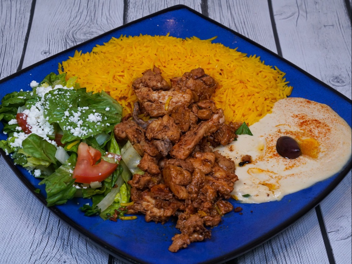 Beef Shawarma Plate.