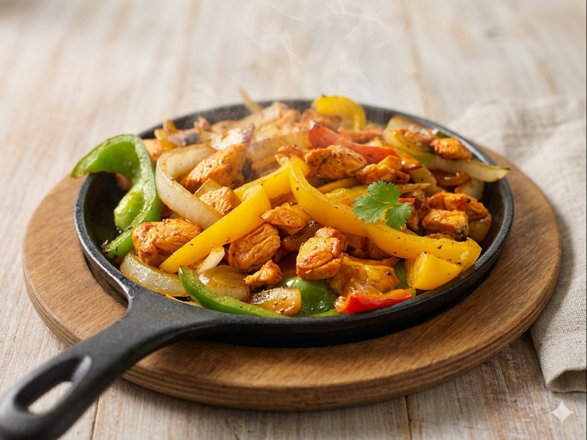 Chicken Fajitas.