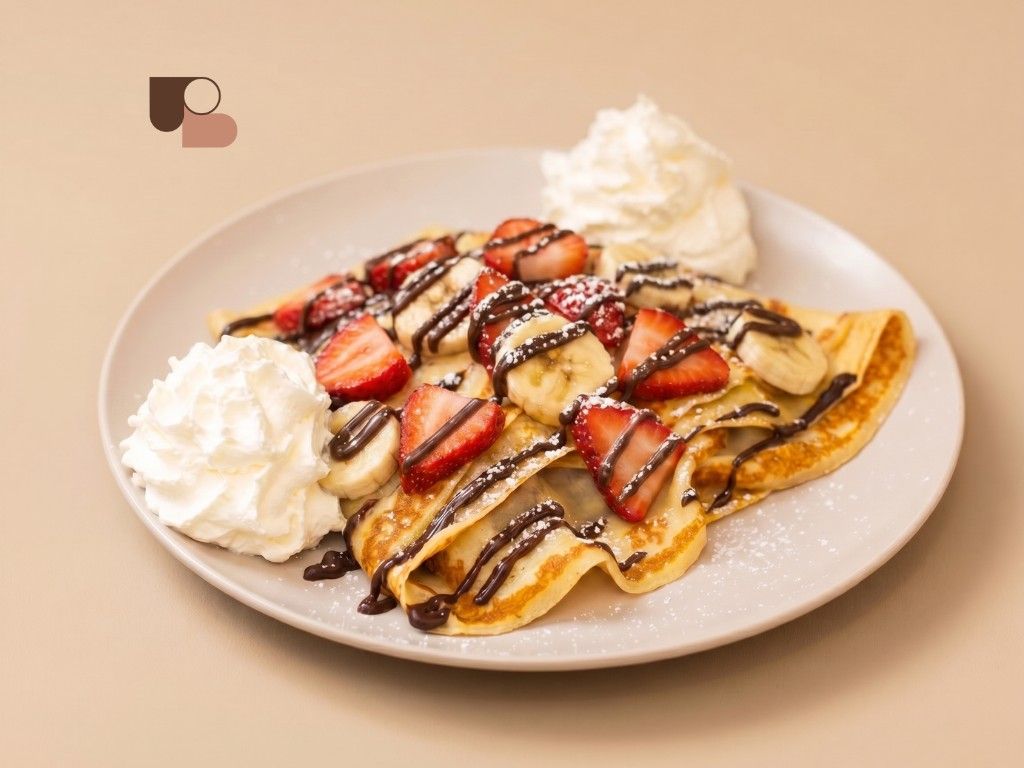 STRAWBERRY BANANA CREPE