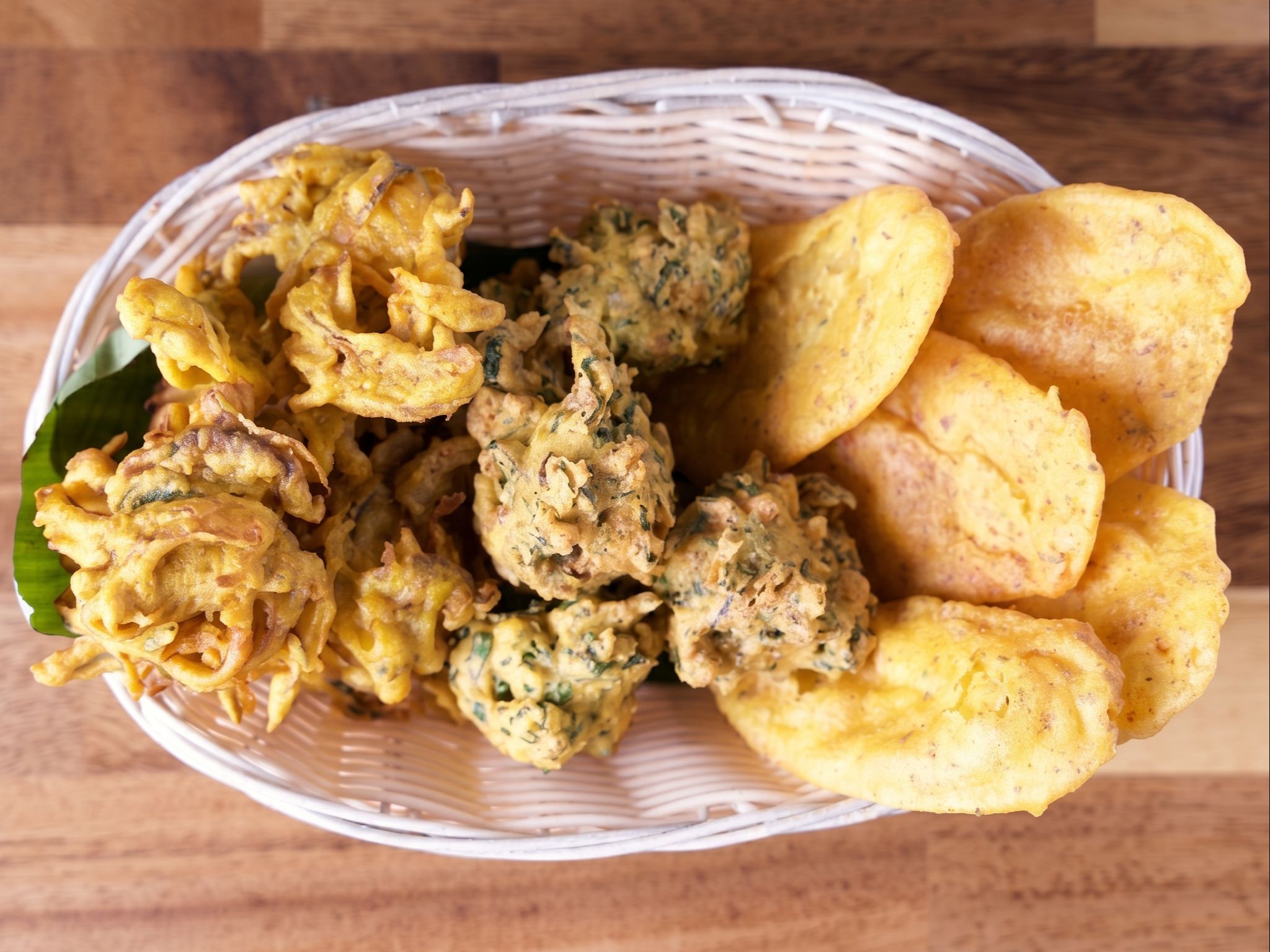 Pakora Basket.