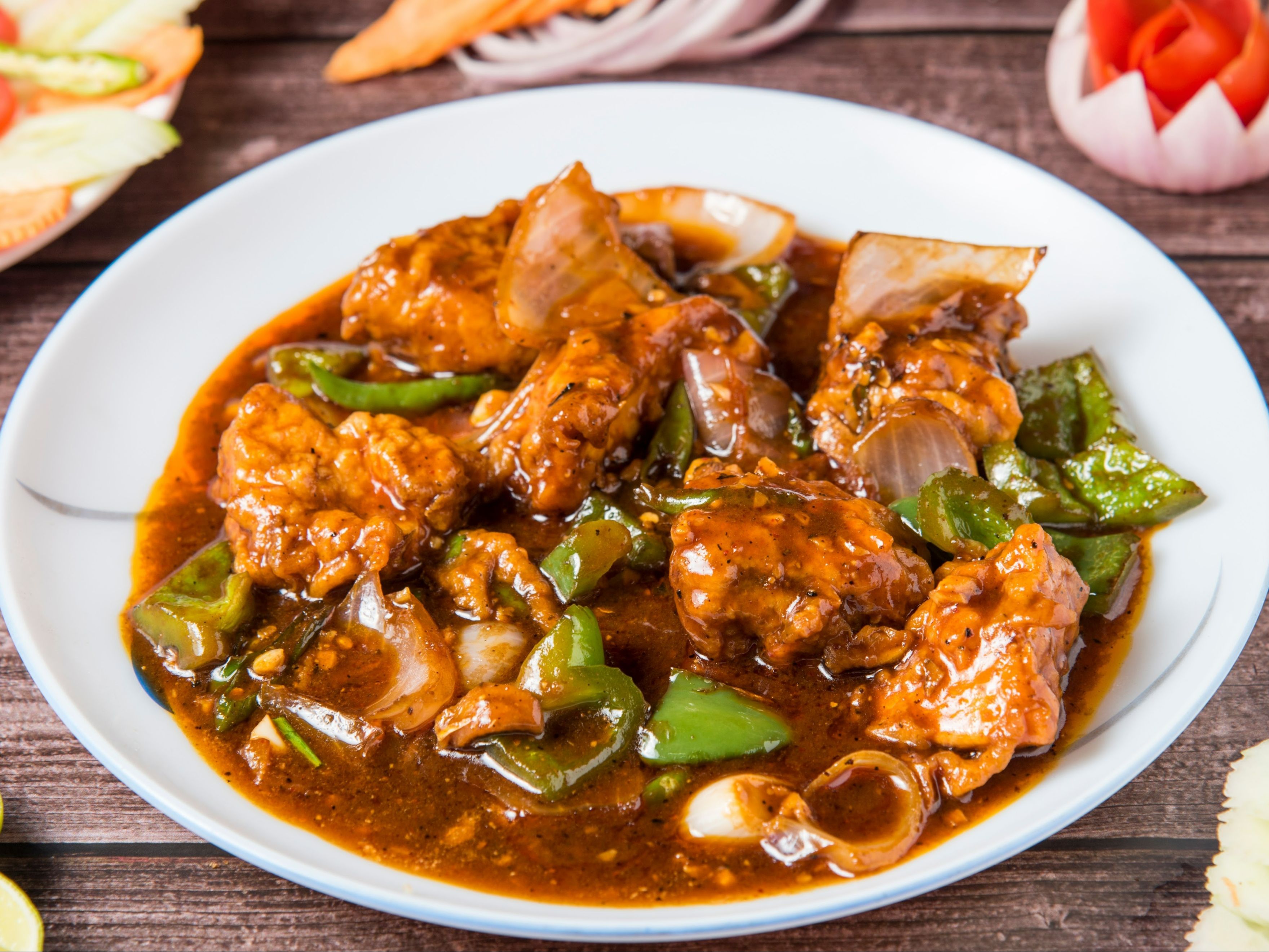 Chilli Chicken Gravy.
