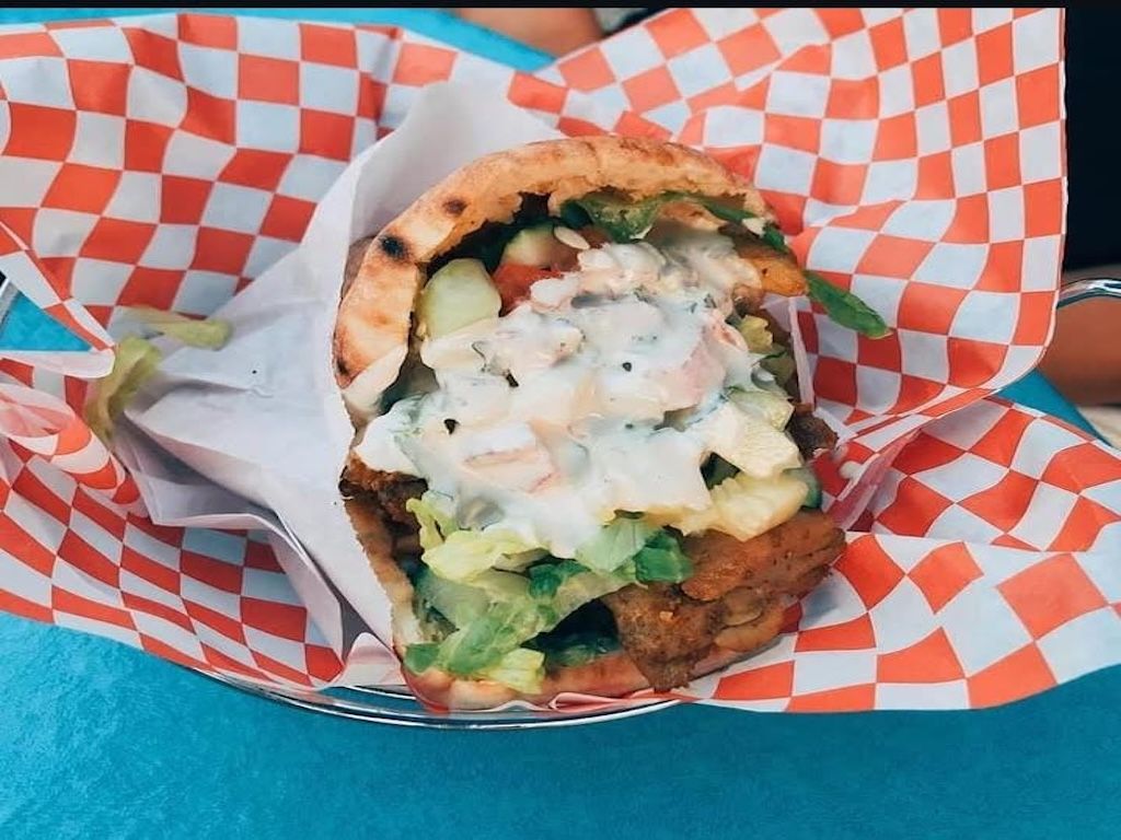 Shawarma In Pita.
