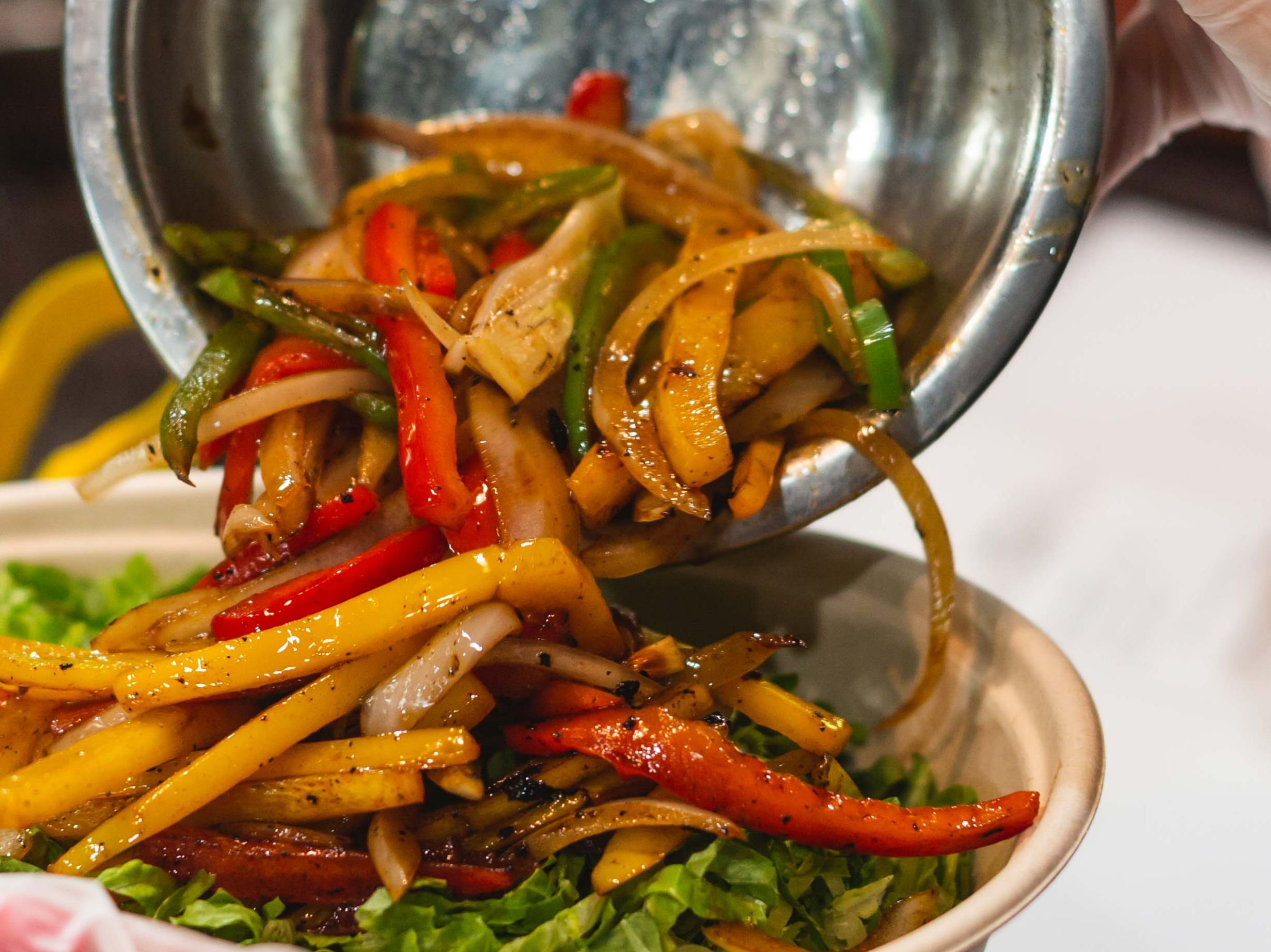 Chorizo Fajita Bowl.