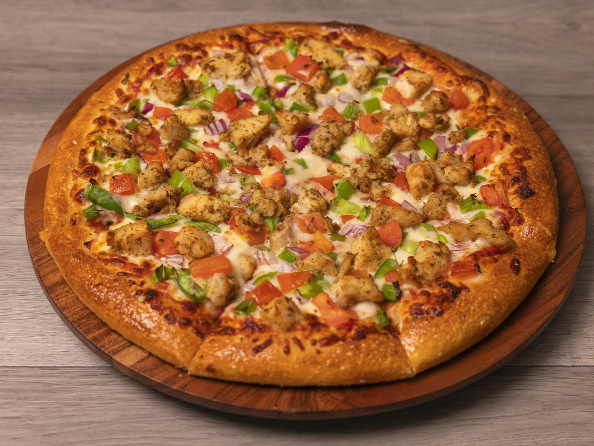 Halal Chicken Pizza