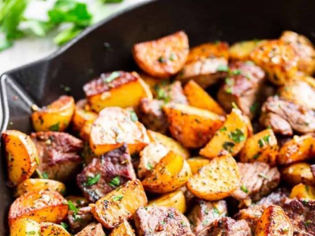 Topped Skillet.