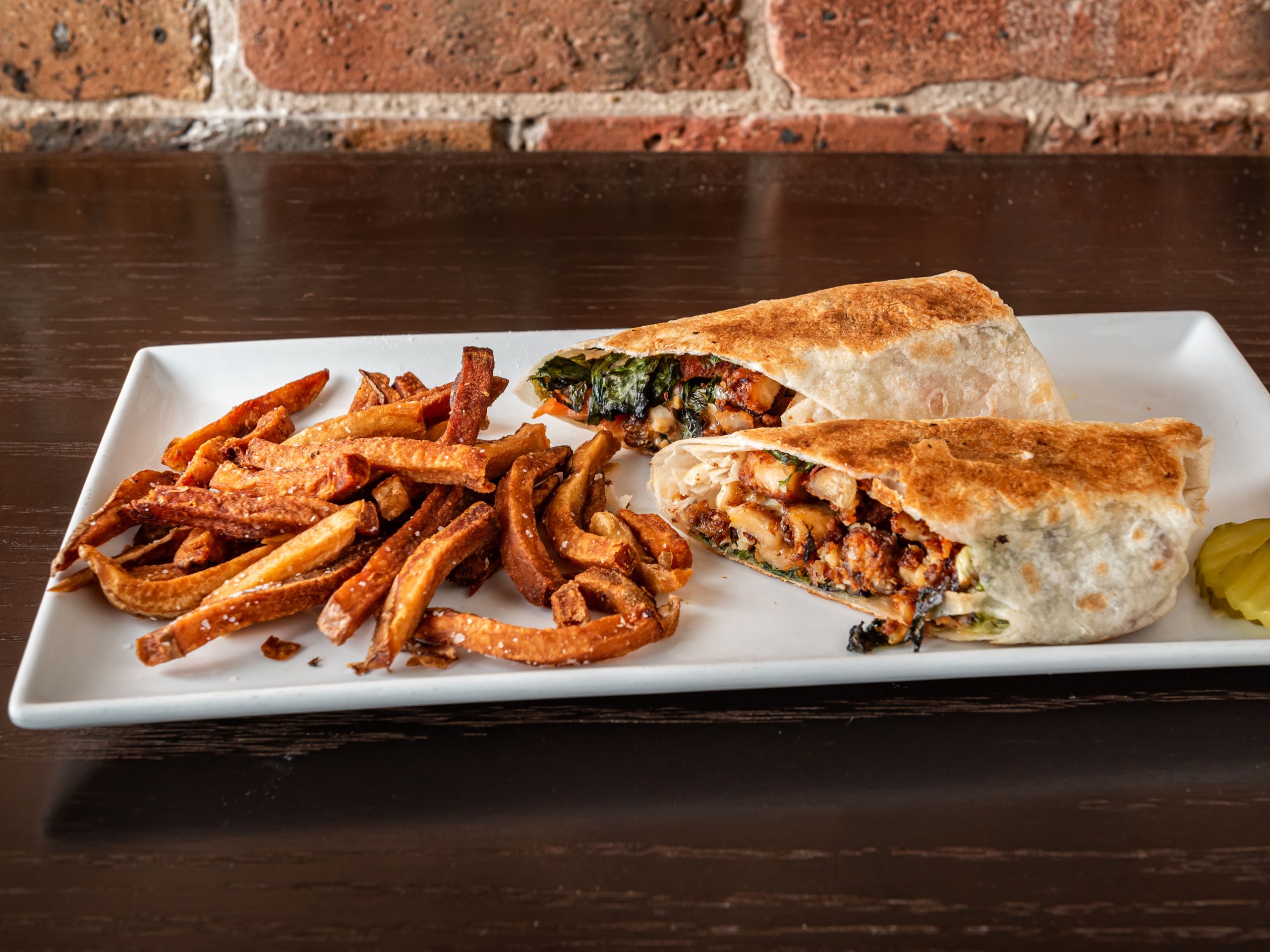 Buffalo Chicken Wrap.