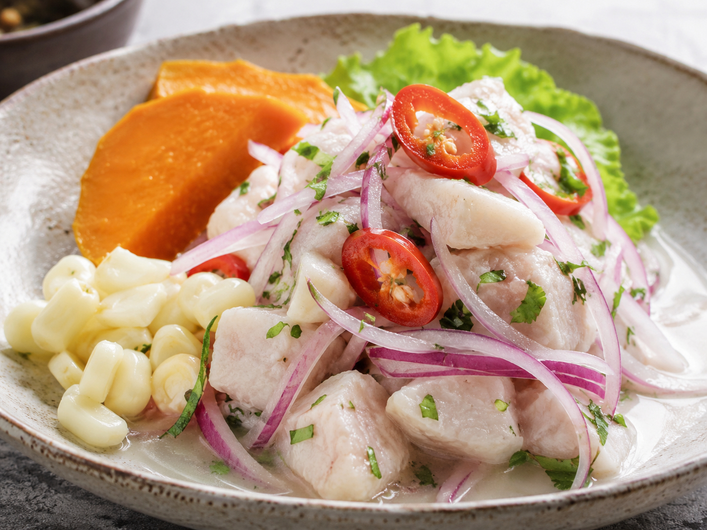 Ceviche De Pescado.