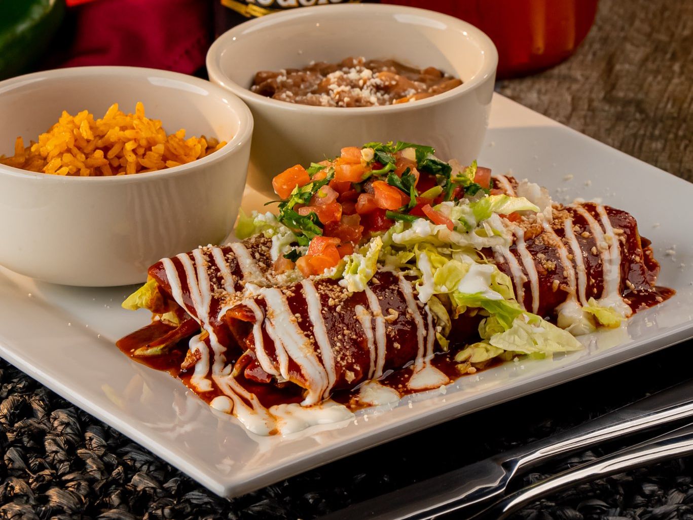 Enchilada Plate