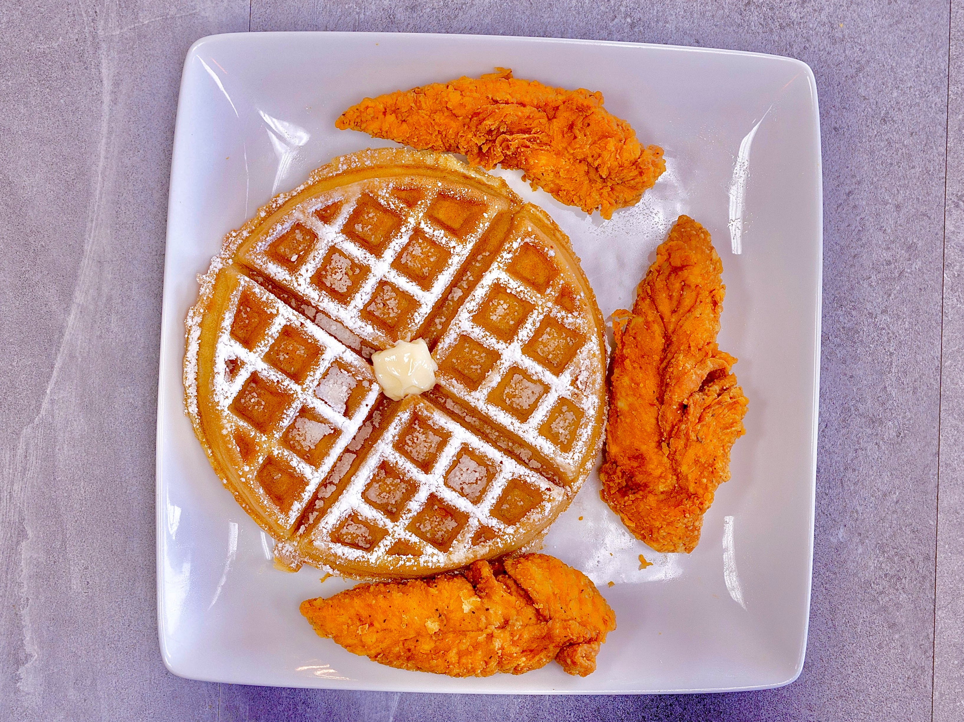15 Tenders 3 Waffles.