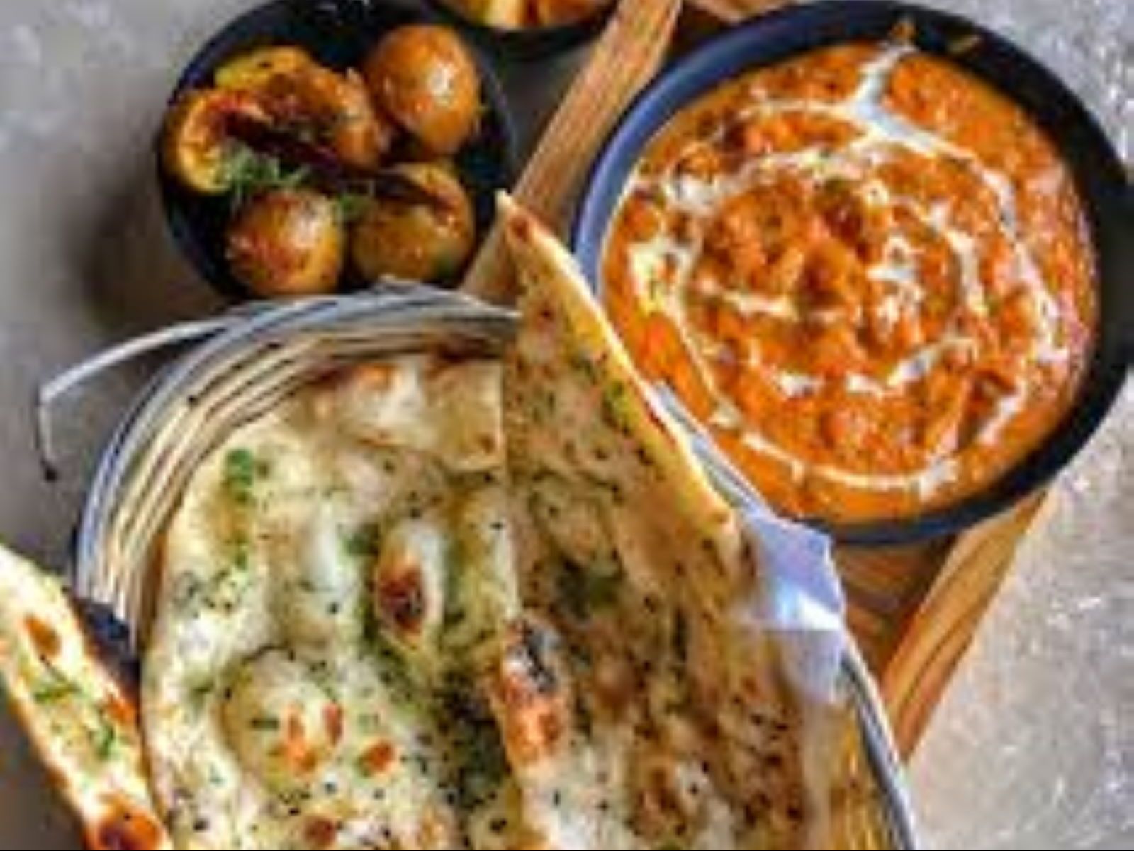 Garlic naan.
