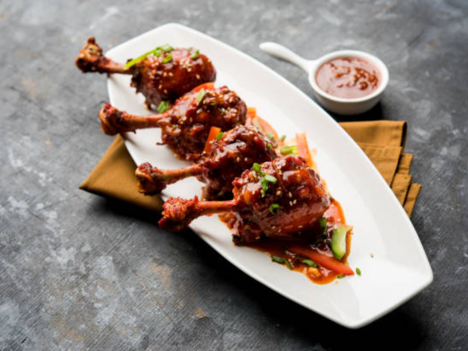Chicken Lollypop (4 Pieces) (NF, DF).