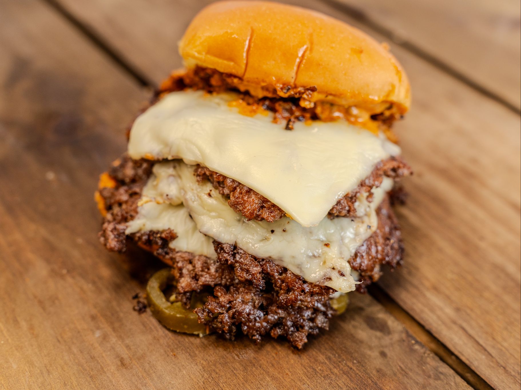 Heat Smashburger Triple.