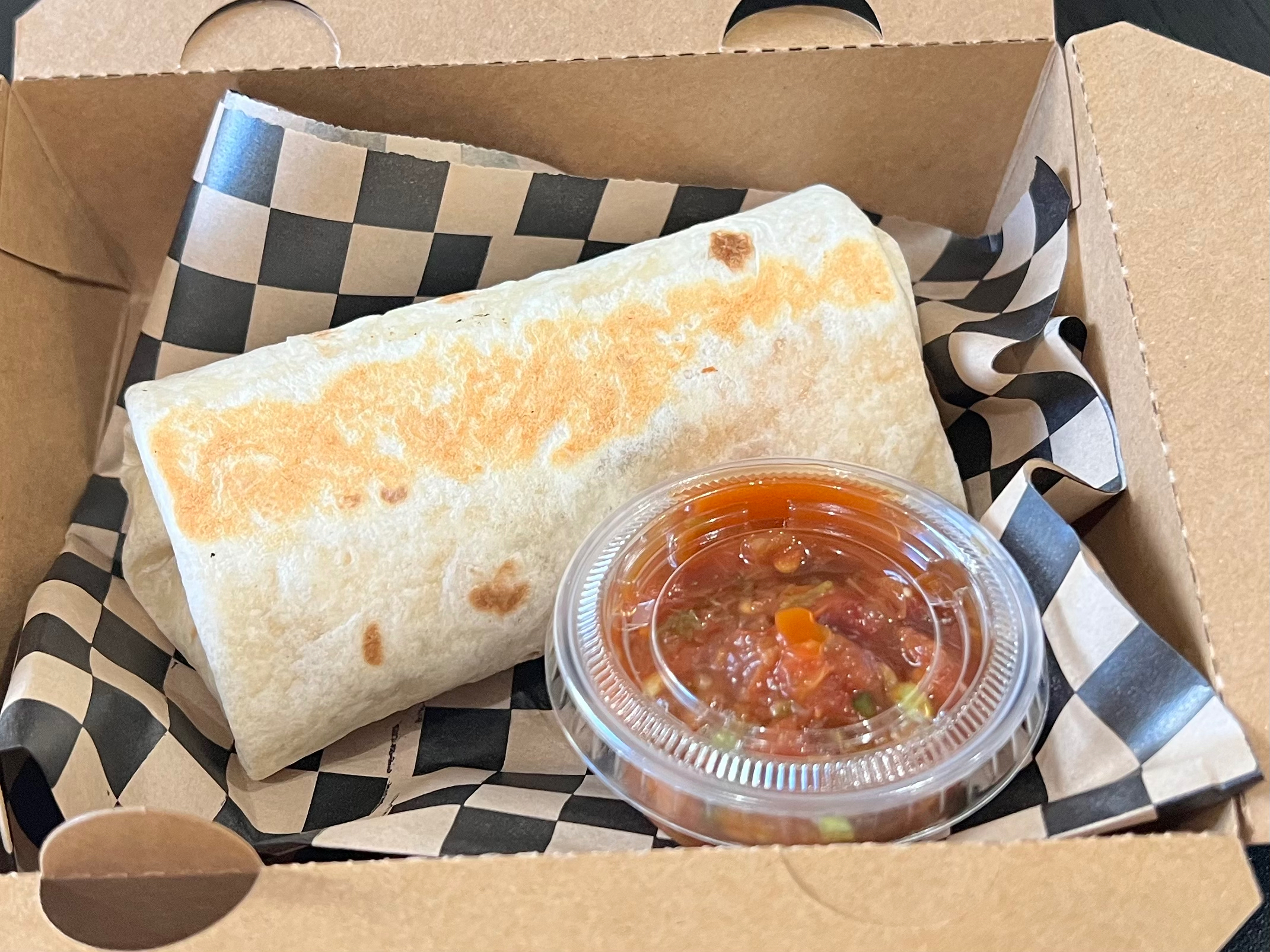 Mini Burrito.