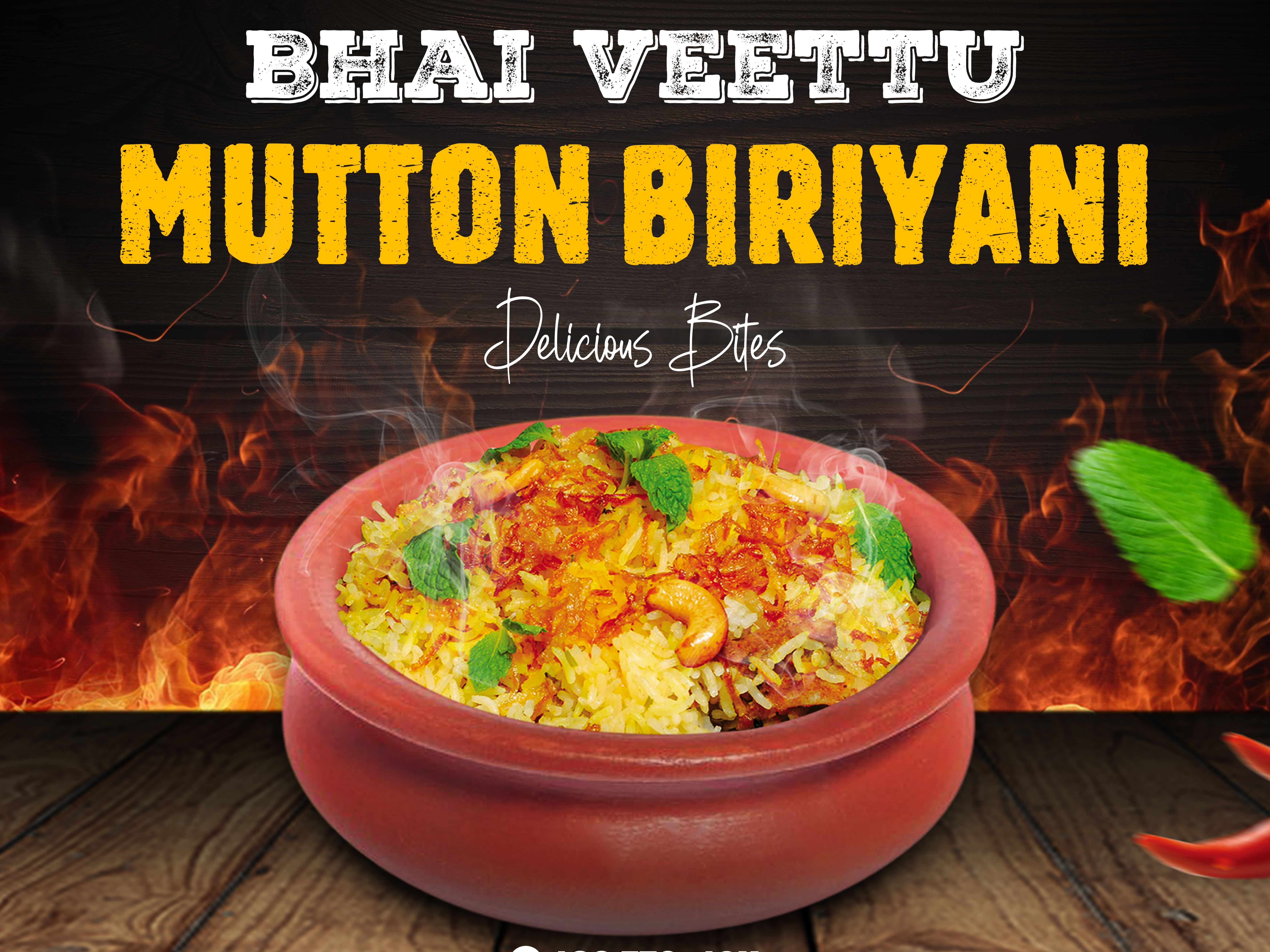 Bai Veetu Mutton Biryani.