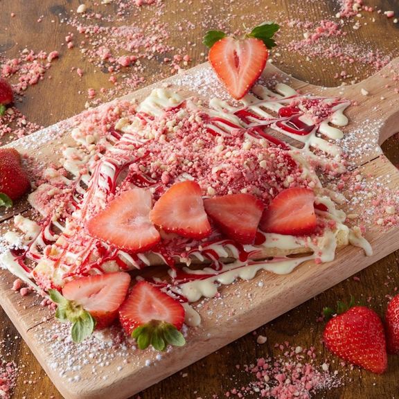 Strawberry Shortcake Crepe